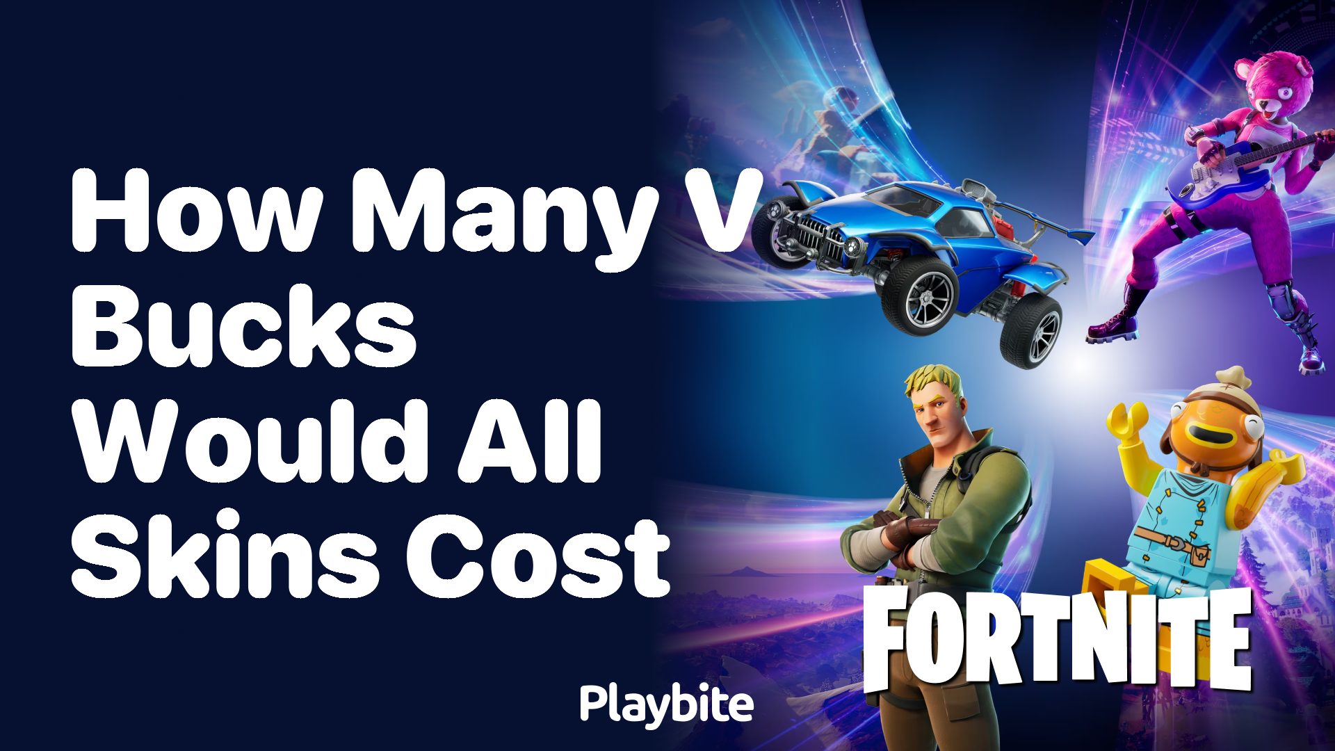 How Many V-Bucks Would All the Skins in Fortnite Cost?