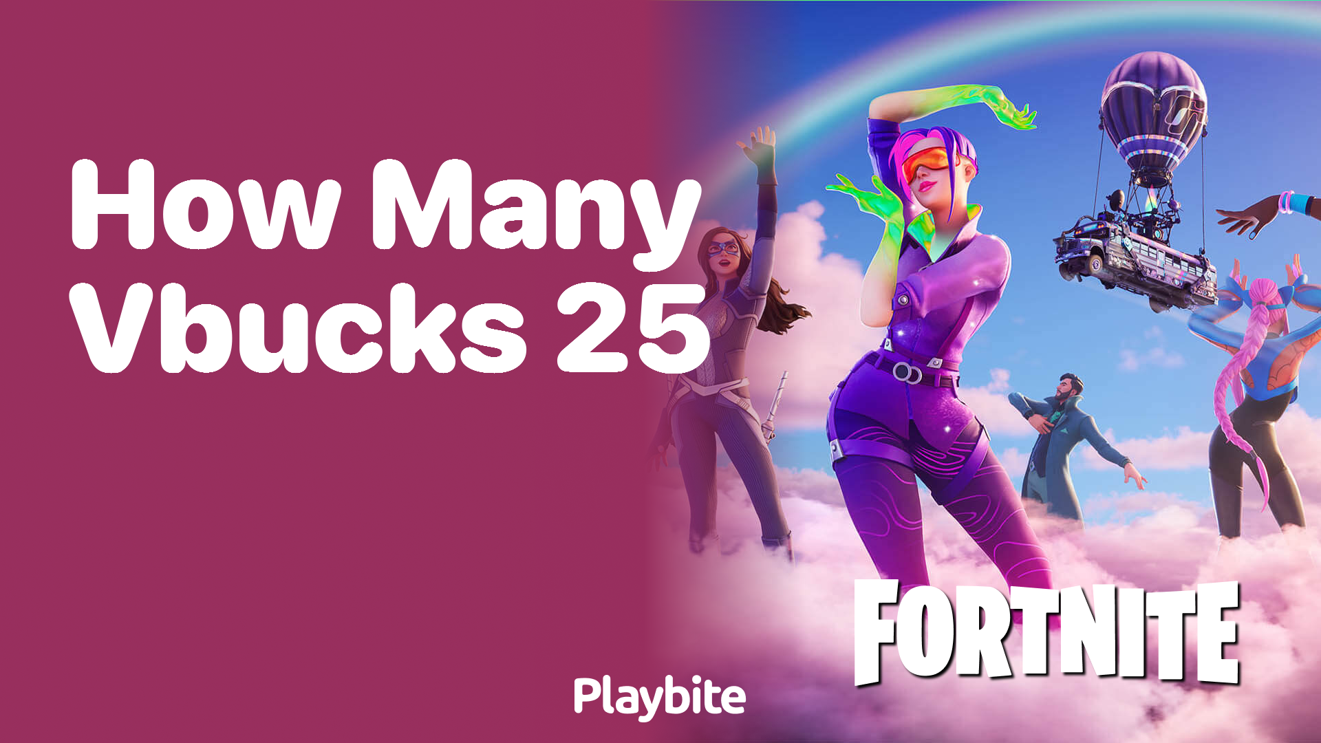 How Many V-Bucks Does $25 Get You?