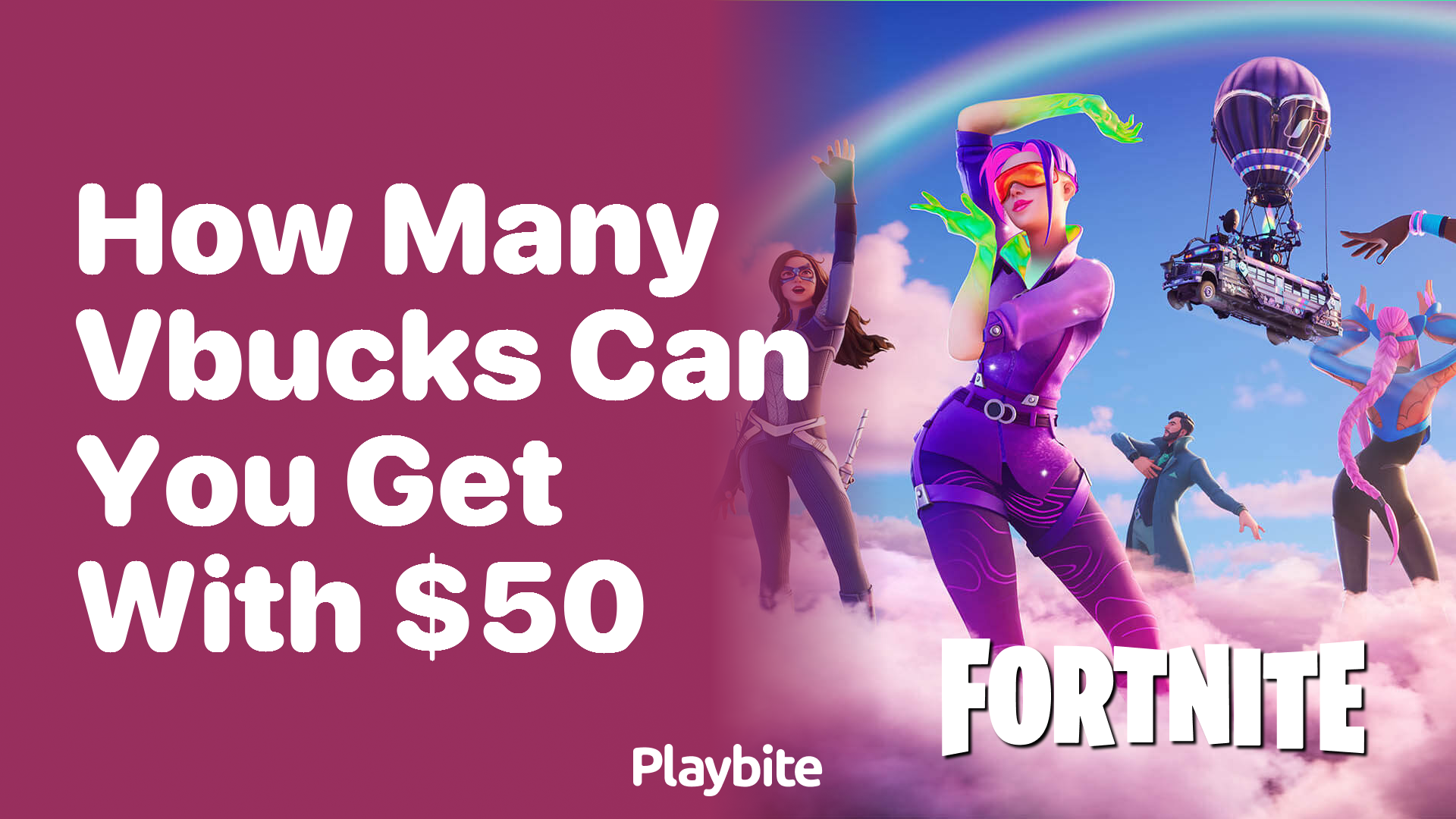 How Many V-Bucks Can You Get with $50?