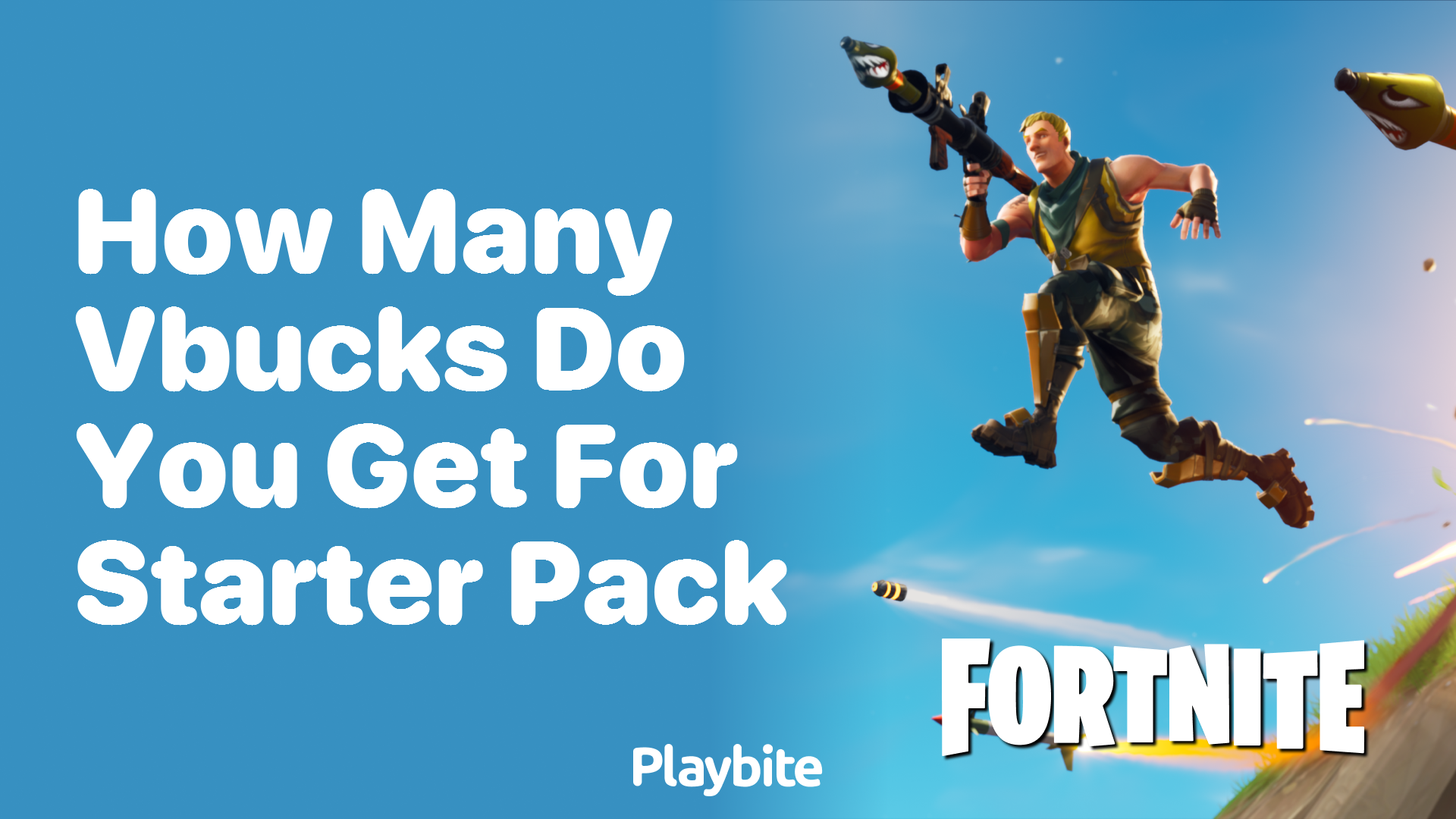 How Many V-Bucks Do You Get for the Starter Pack in Fortnite?