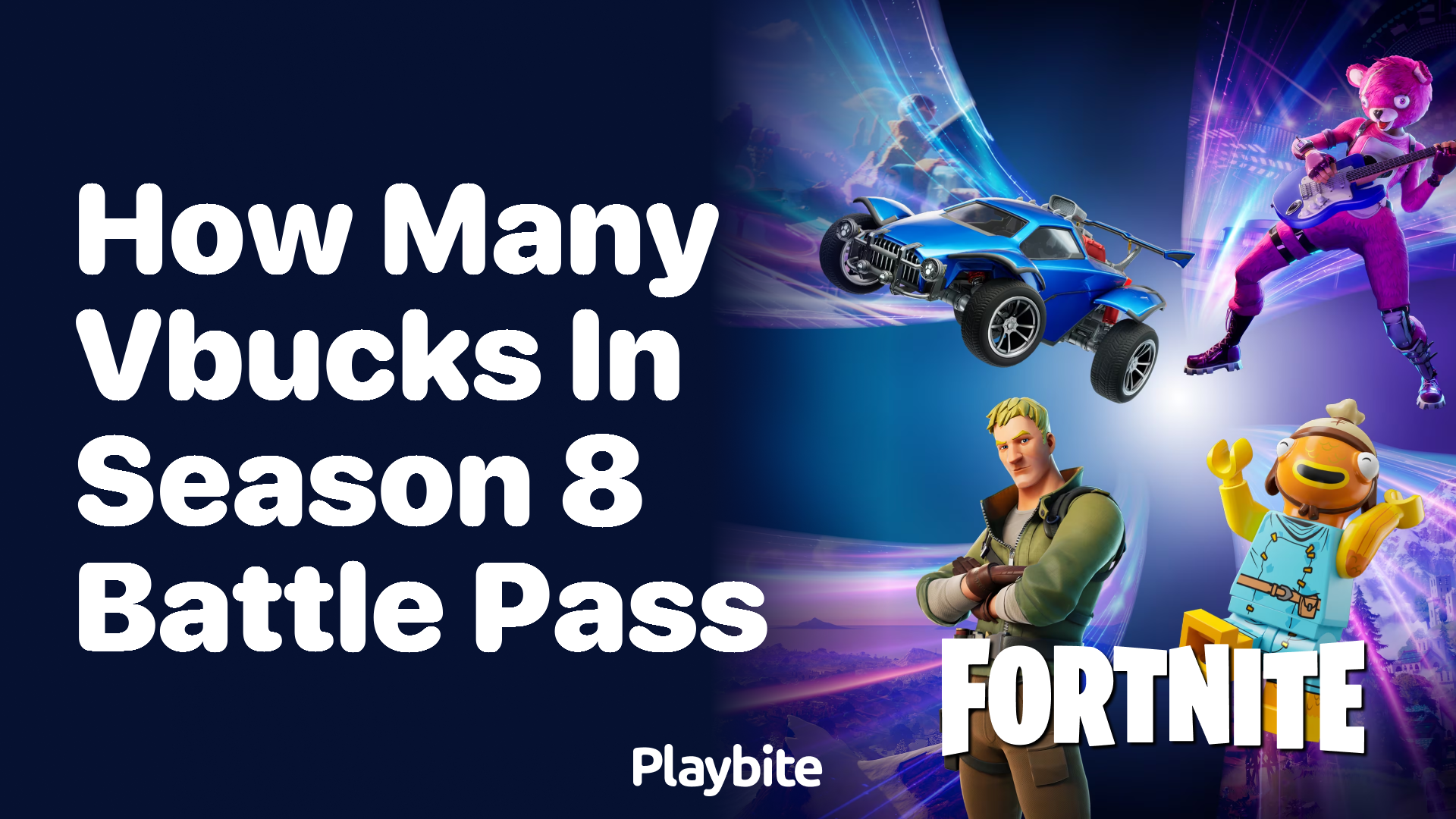 How Many V-Bucks Can You Get in Fortnite Season 8 Battle Pass?