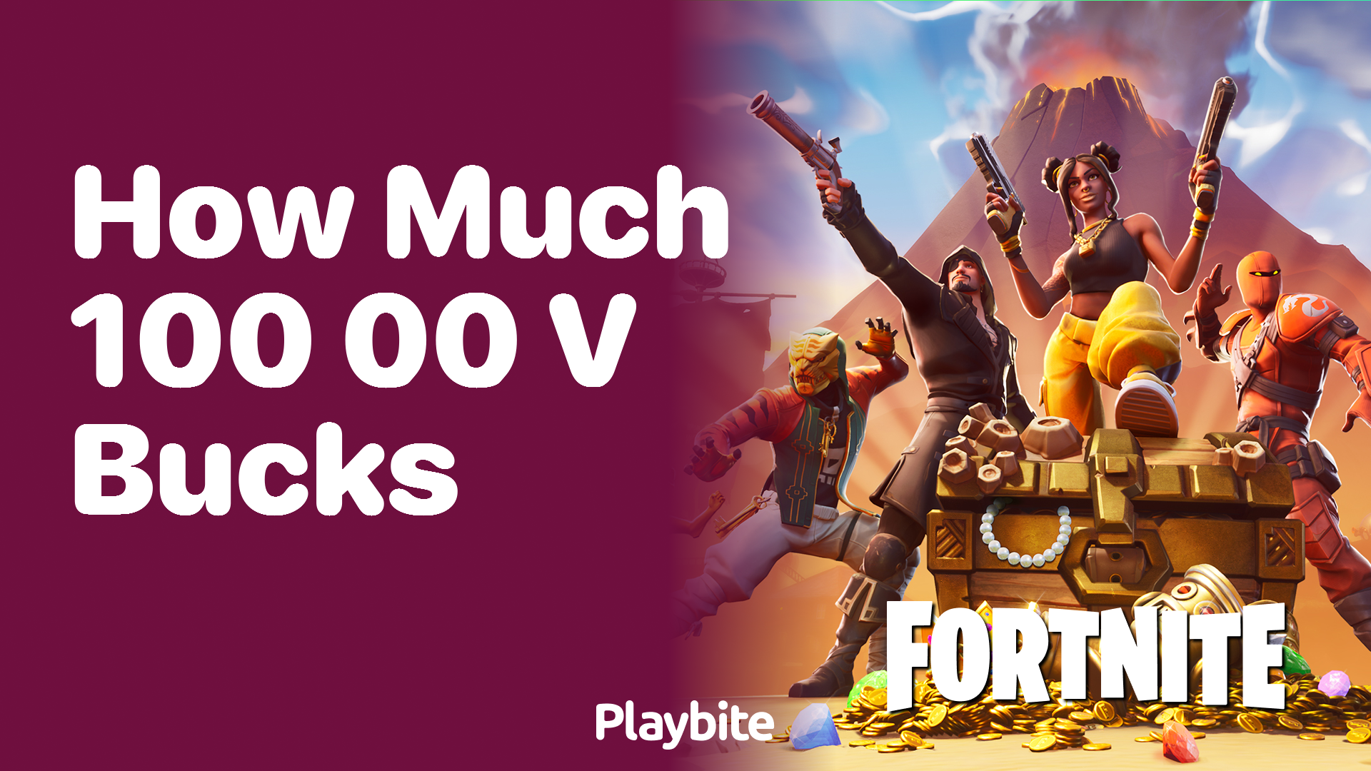 How Much Do 100,000 V-Bucks Cost in Fortnite?