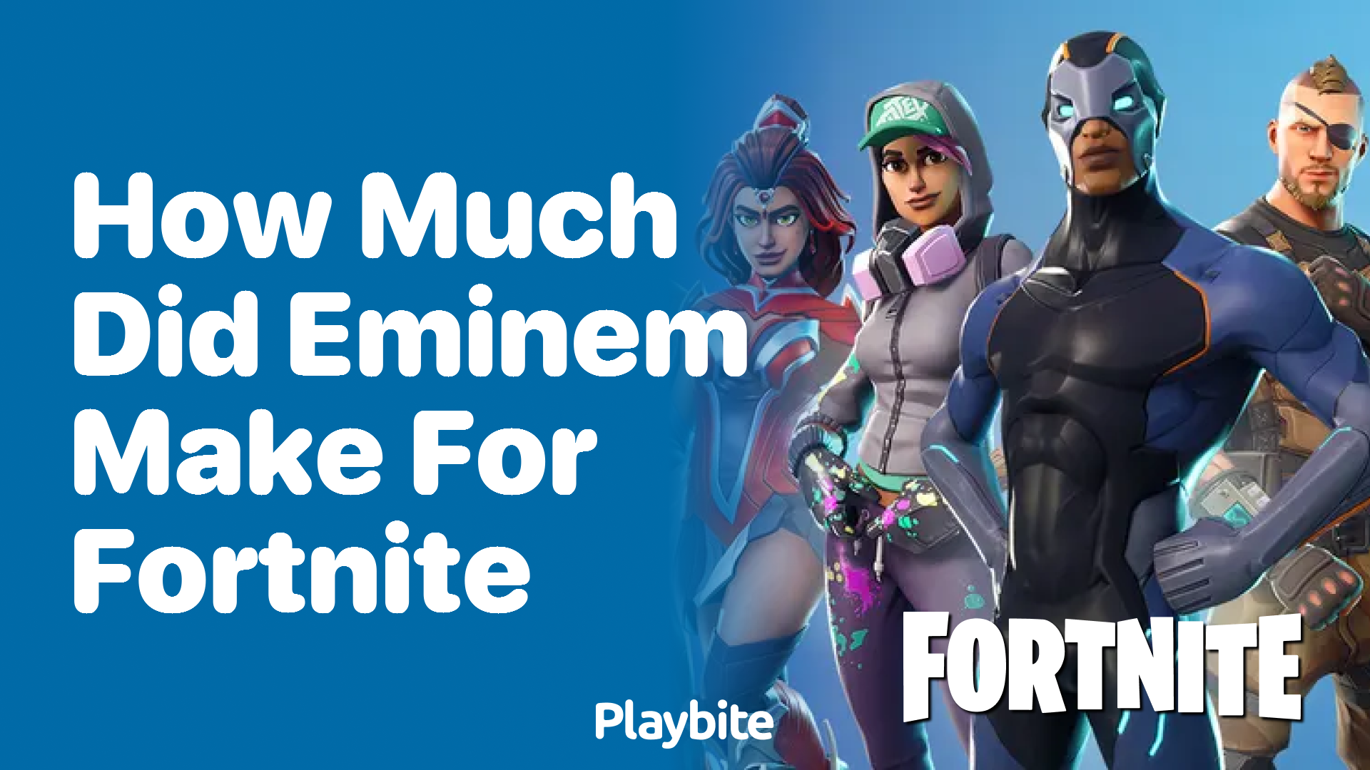 How Much Did Eminem Make for Fortnite?
