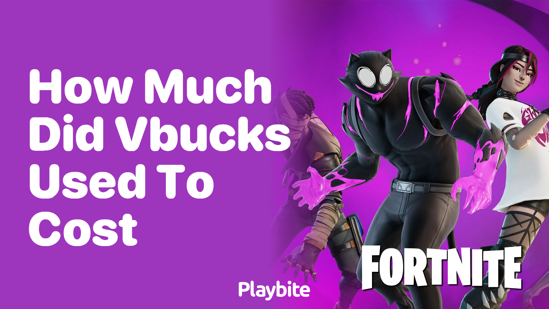 How Much Did V-Bucks Used to Cost in Fortnite?