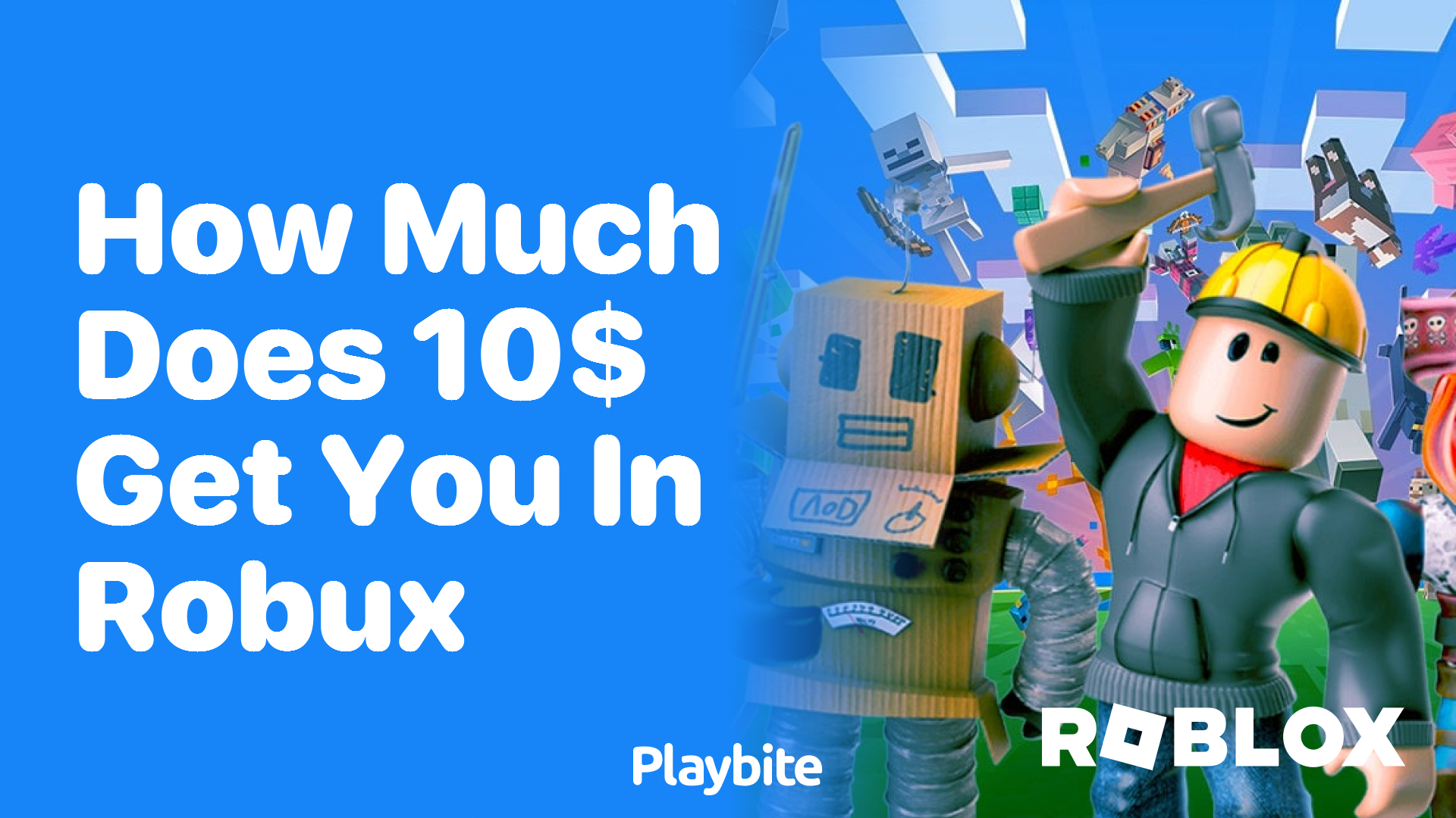 How Much Does $10 Get You in Robux?