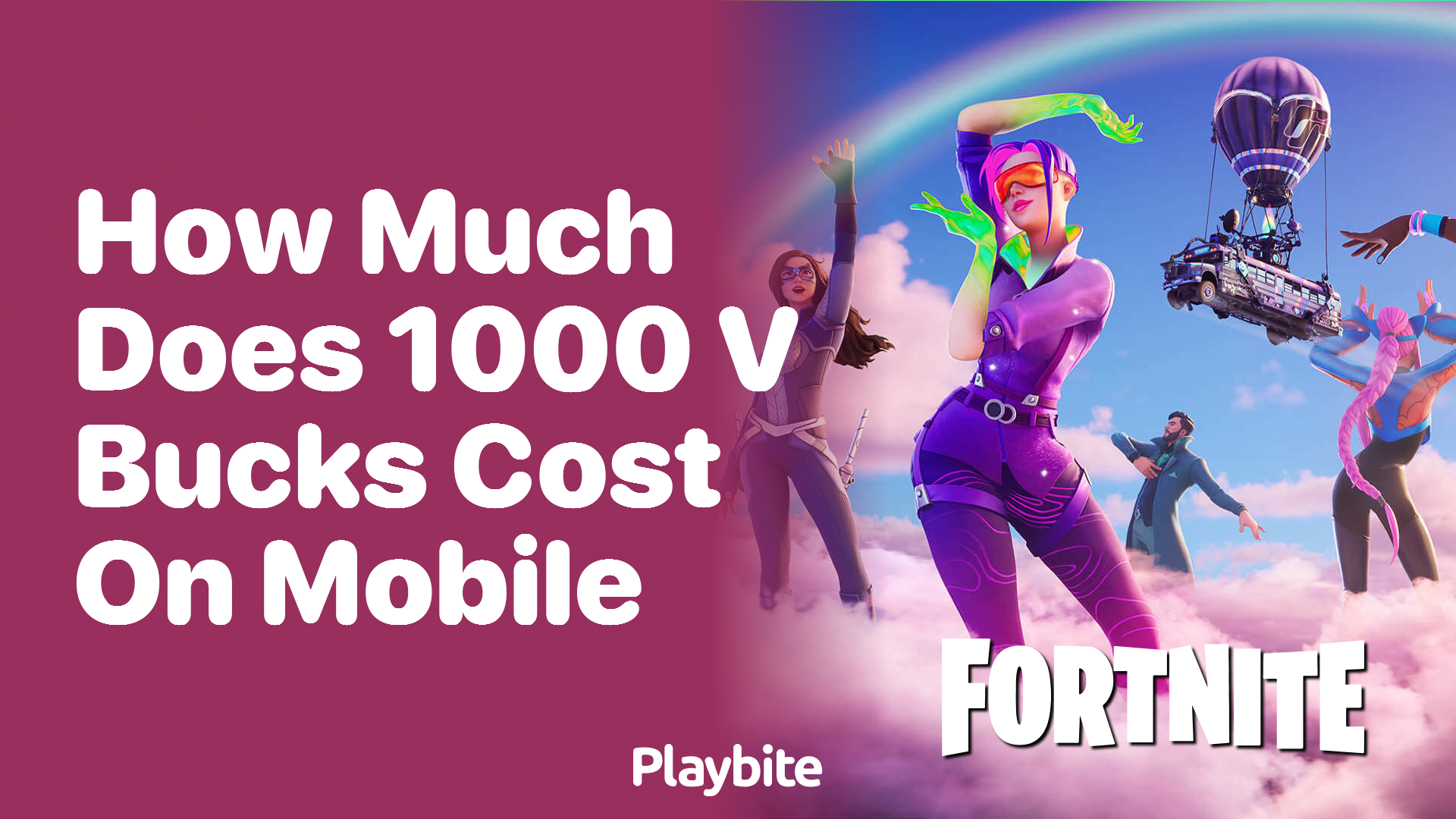 How Much Does 1000 V-Bucks Cost on Mobile?