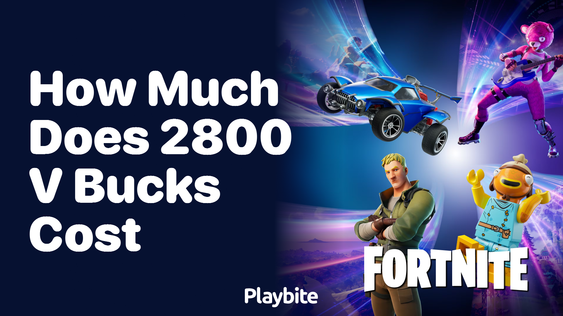 How Much Does 2800 V-Bucks Cost in Fortnite?