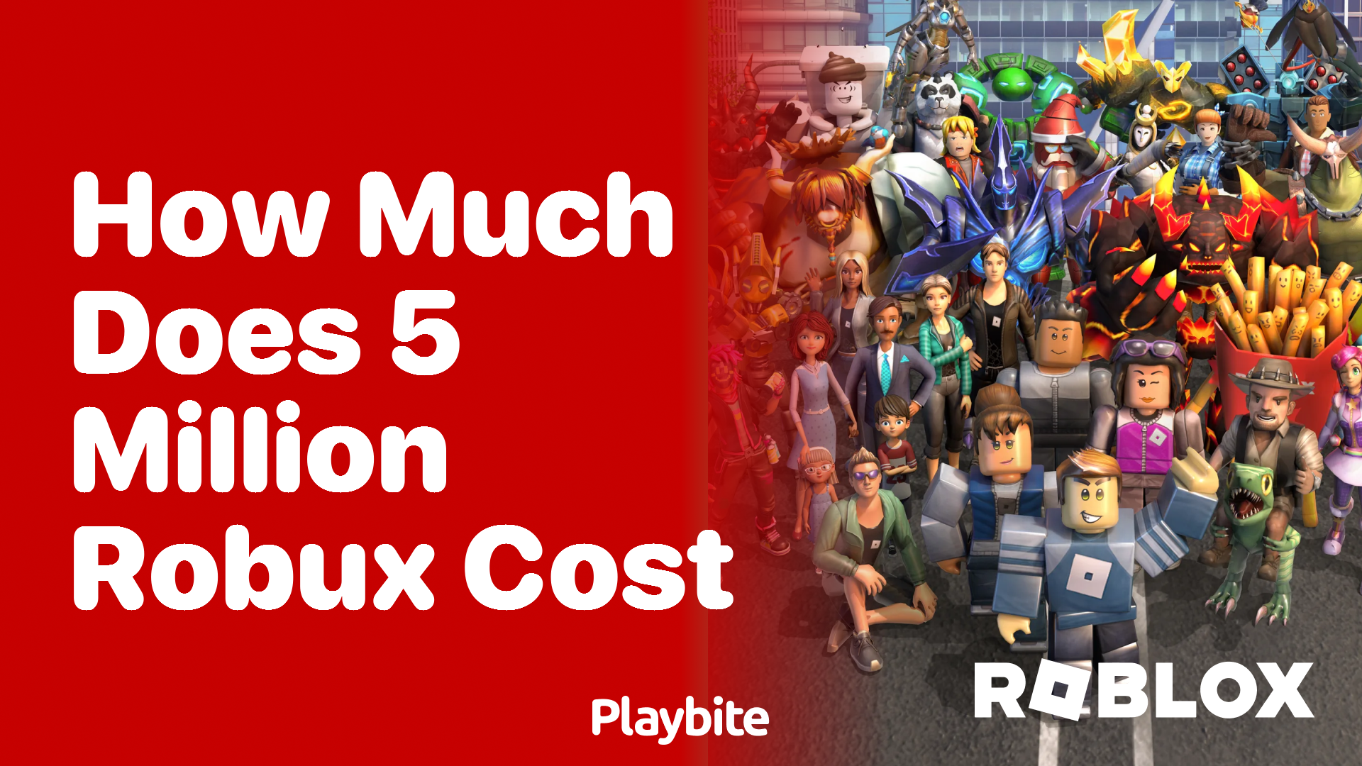How Much Does 5 Million Robux Cost?