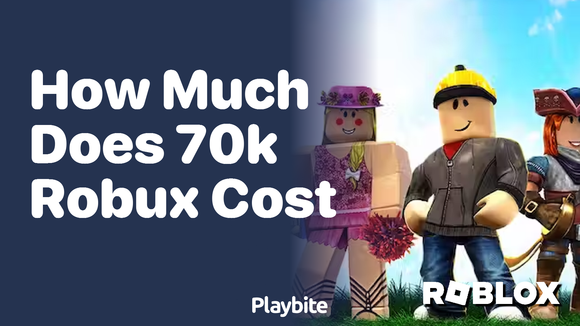 How Much Does 70k Robux Cost?