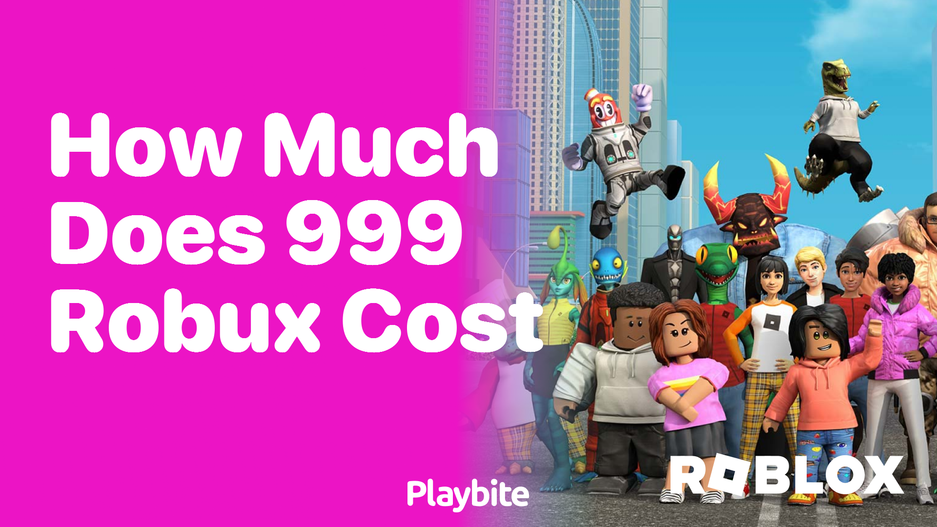 How Much Does 999 Robux Cost?