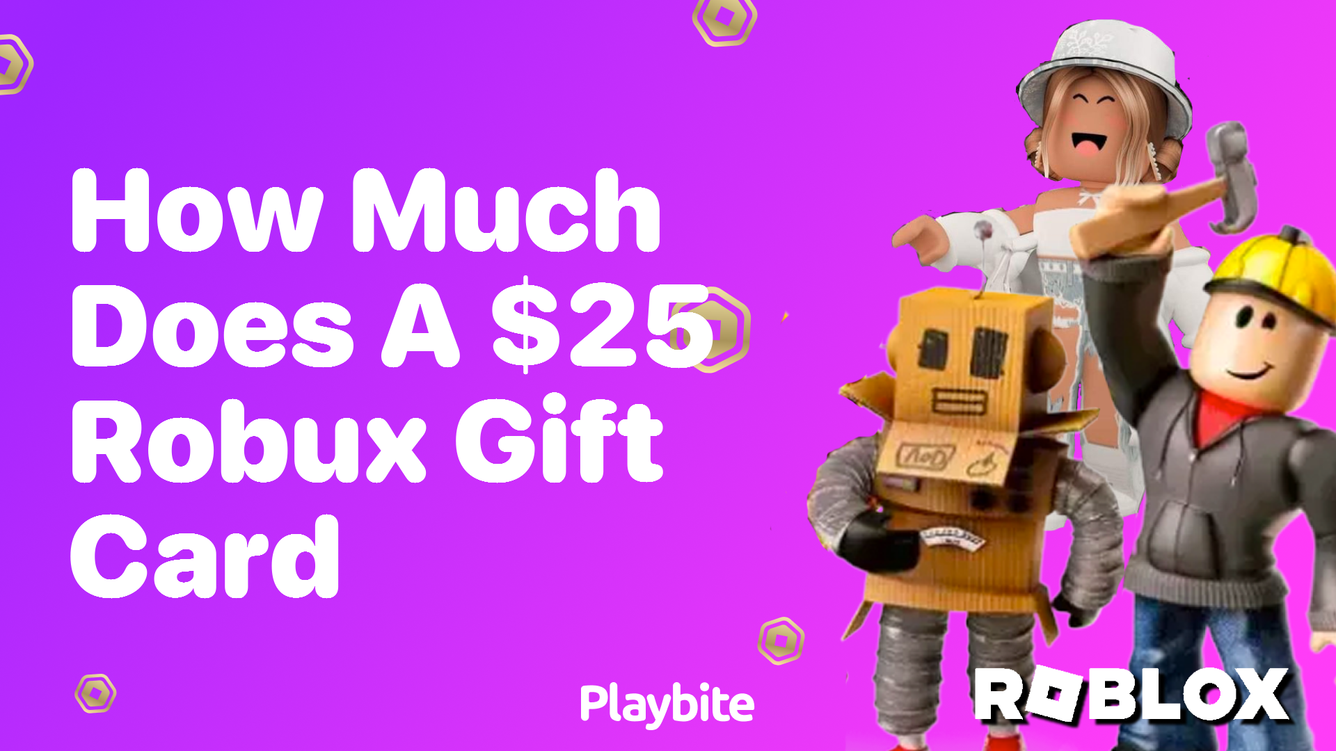 How Much Robux Does a $25 Gift Card Get You?