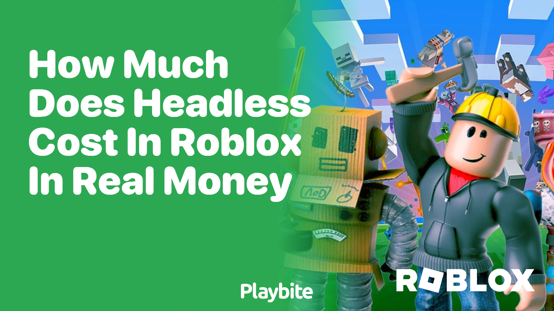 How Much Does the Headless Cosmetic Cost in Roblox in Real Money?