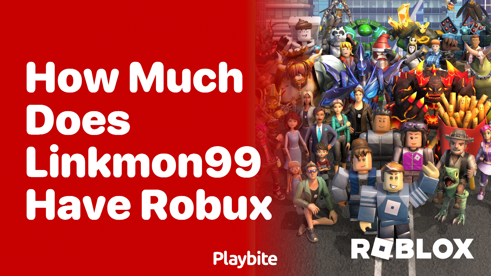 How Much Robux Does Linkmon99 Have?