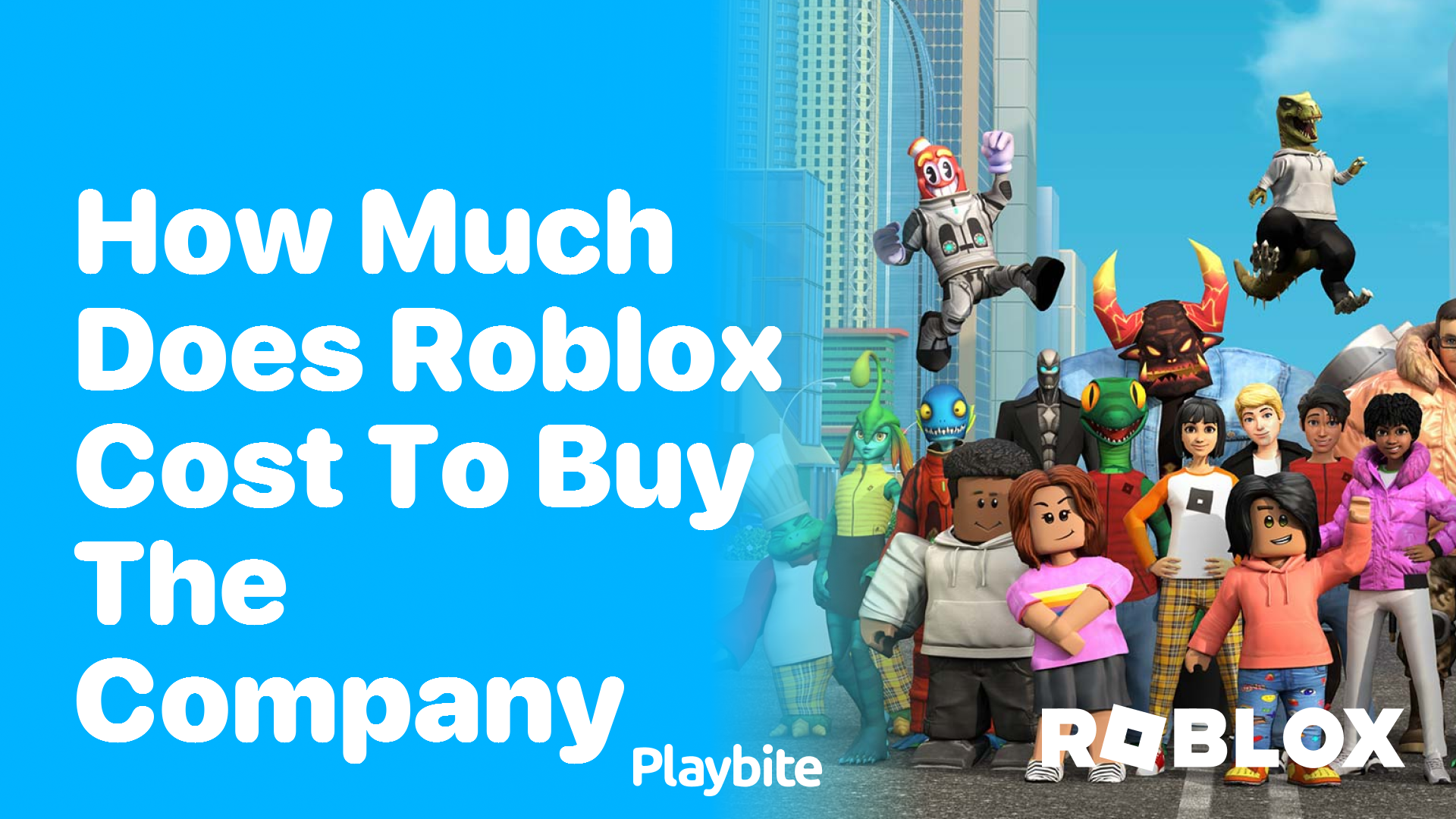 How Much Would It Cost to Buy the Roblox Company?