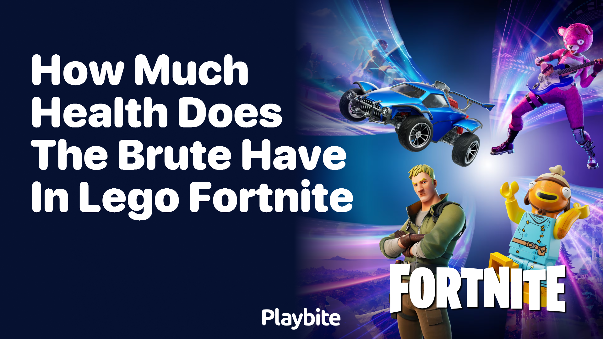 How Much Health Does the Brute Have in Lego Fortnite?