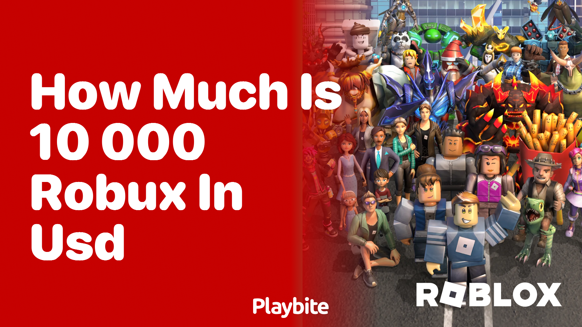 How Much Is 10,000 Robux in USD?