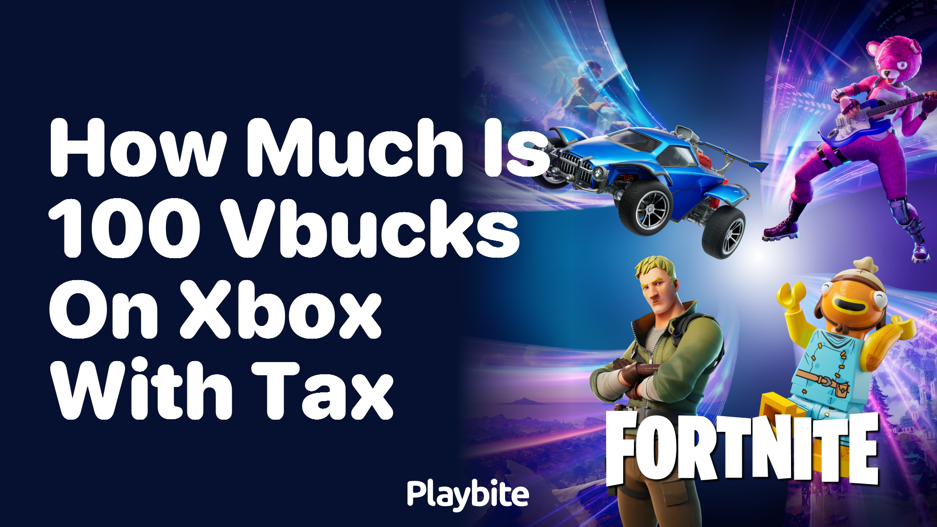 How Much is 100 V-Bucks on Xbox With Tax?