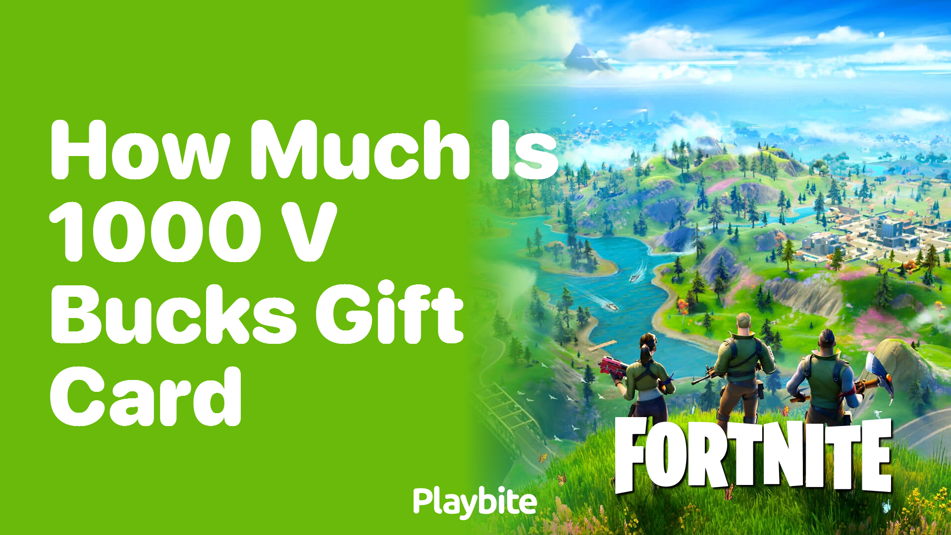 How Much Does a 1000 V-Bucks Gift Card Cost?
