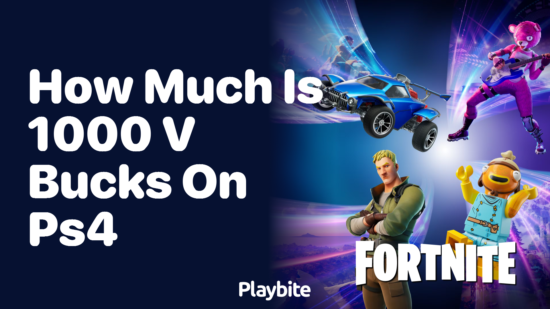 How Much Does 1000 V-Bucks Cost on PS4?