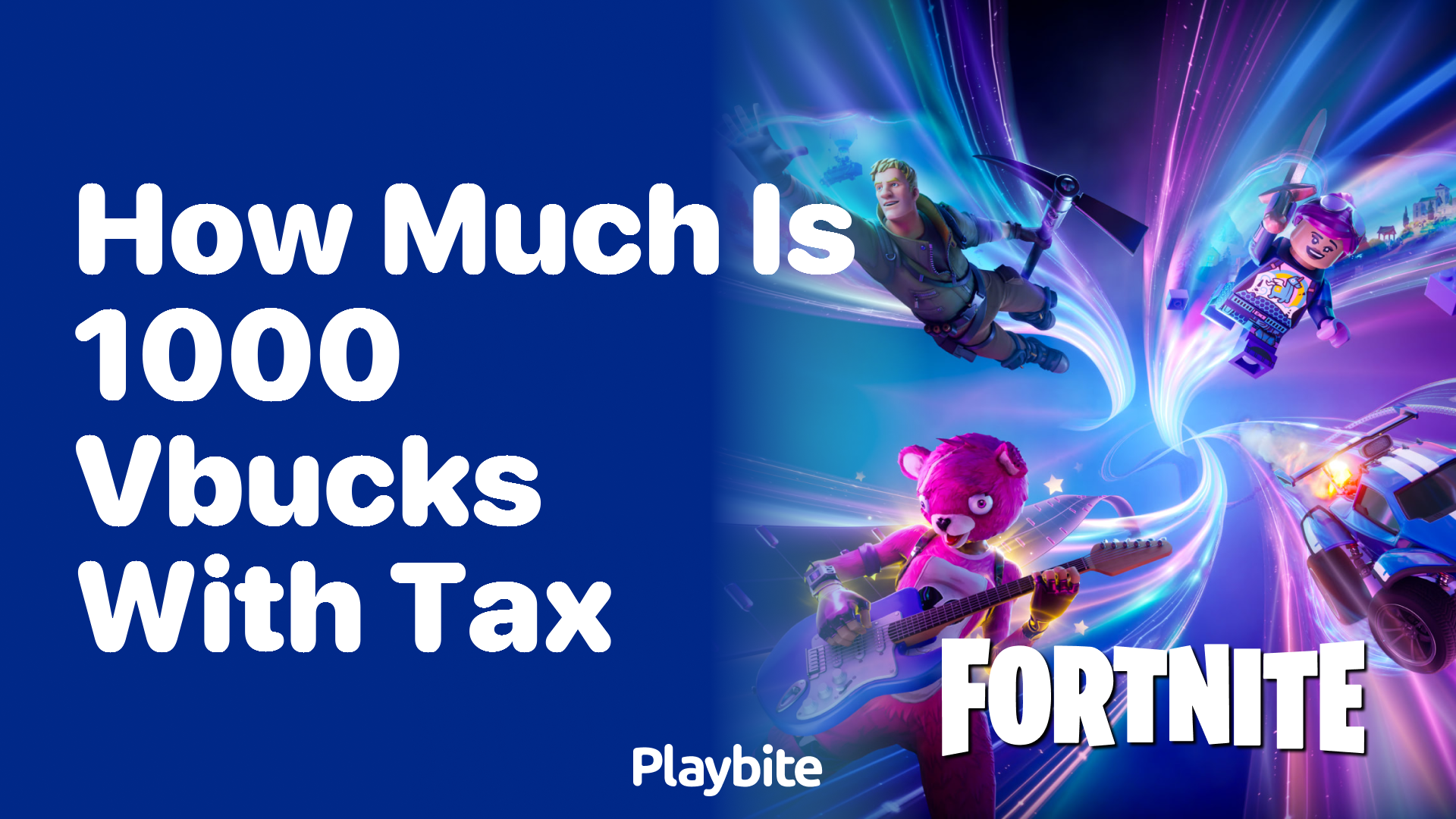 How Much is 1000 V-Bucks With Tax?