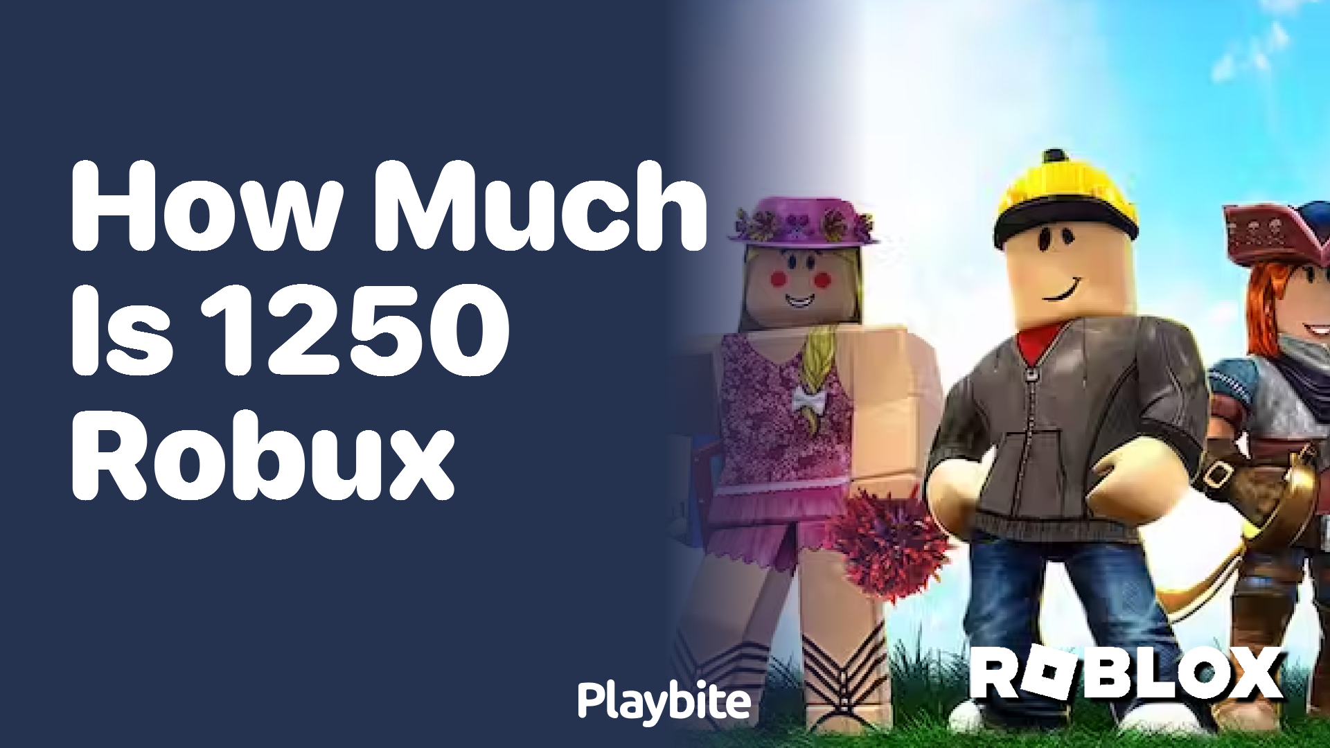How Much Does 1250 Robux Cost?
