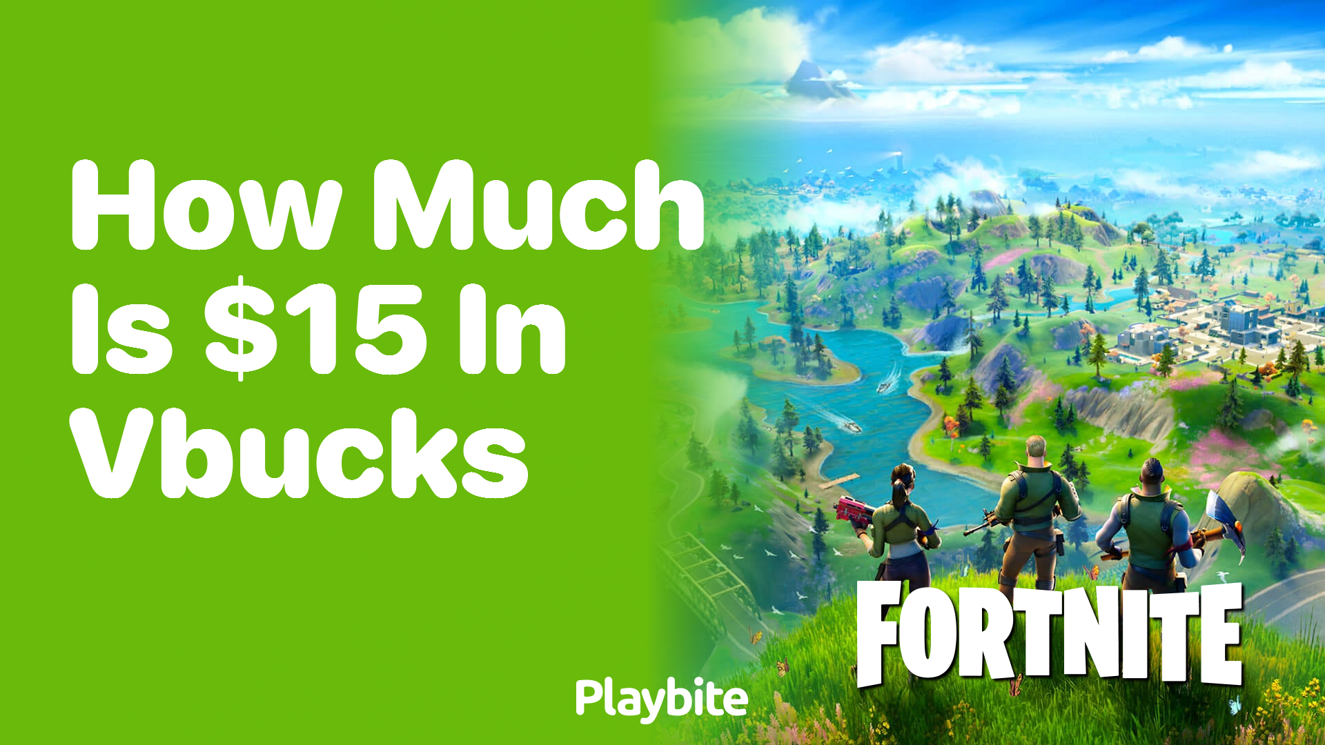 How much is $15 in V-Bucks?