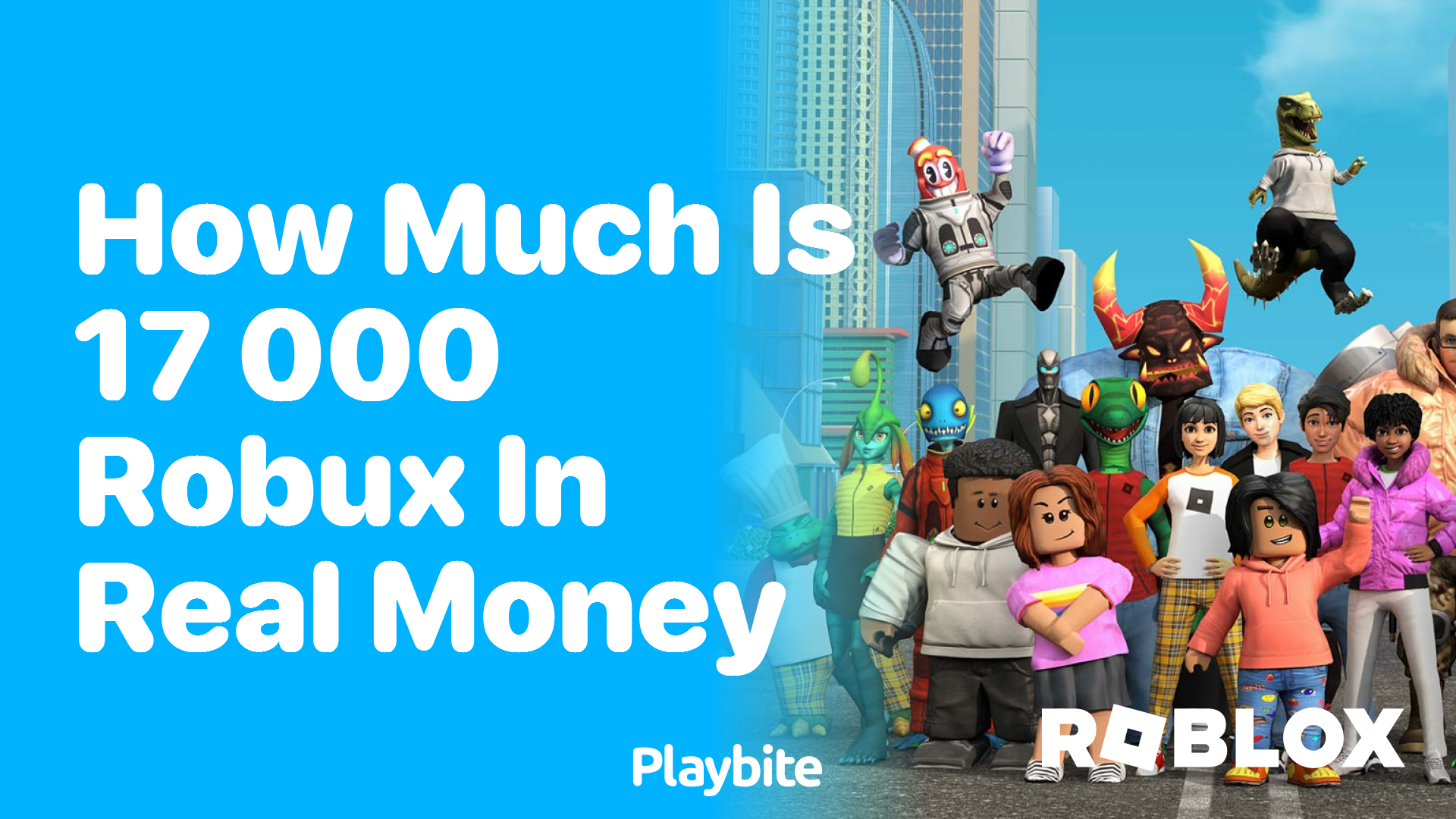 How Much Is 17,000 Robux in Real Money?