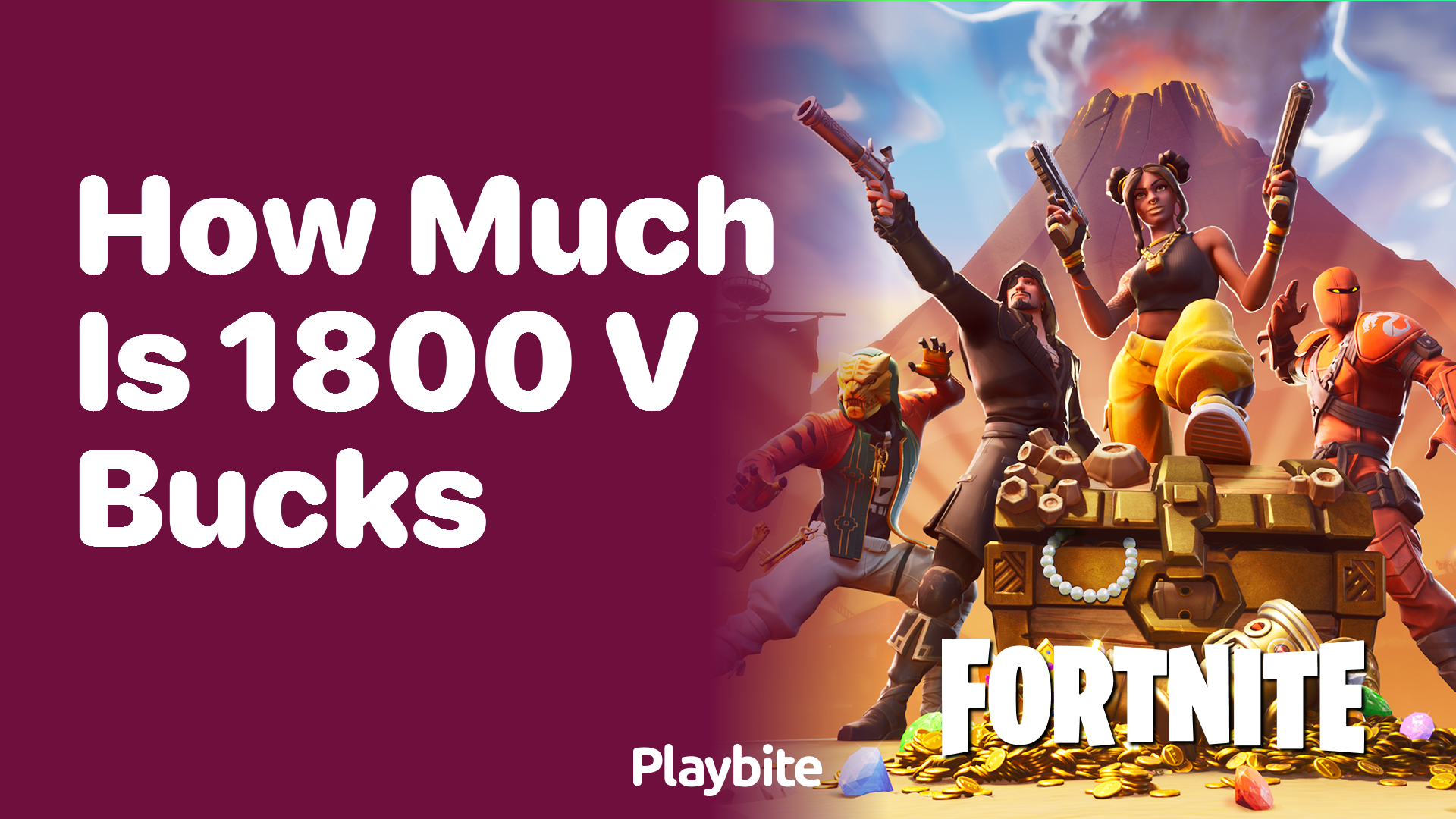 How Much is 1800 V-Bucks?