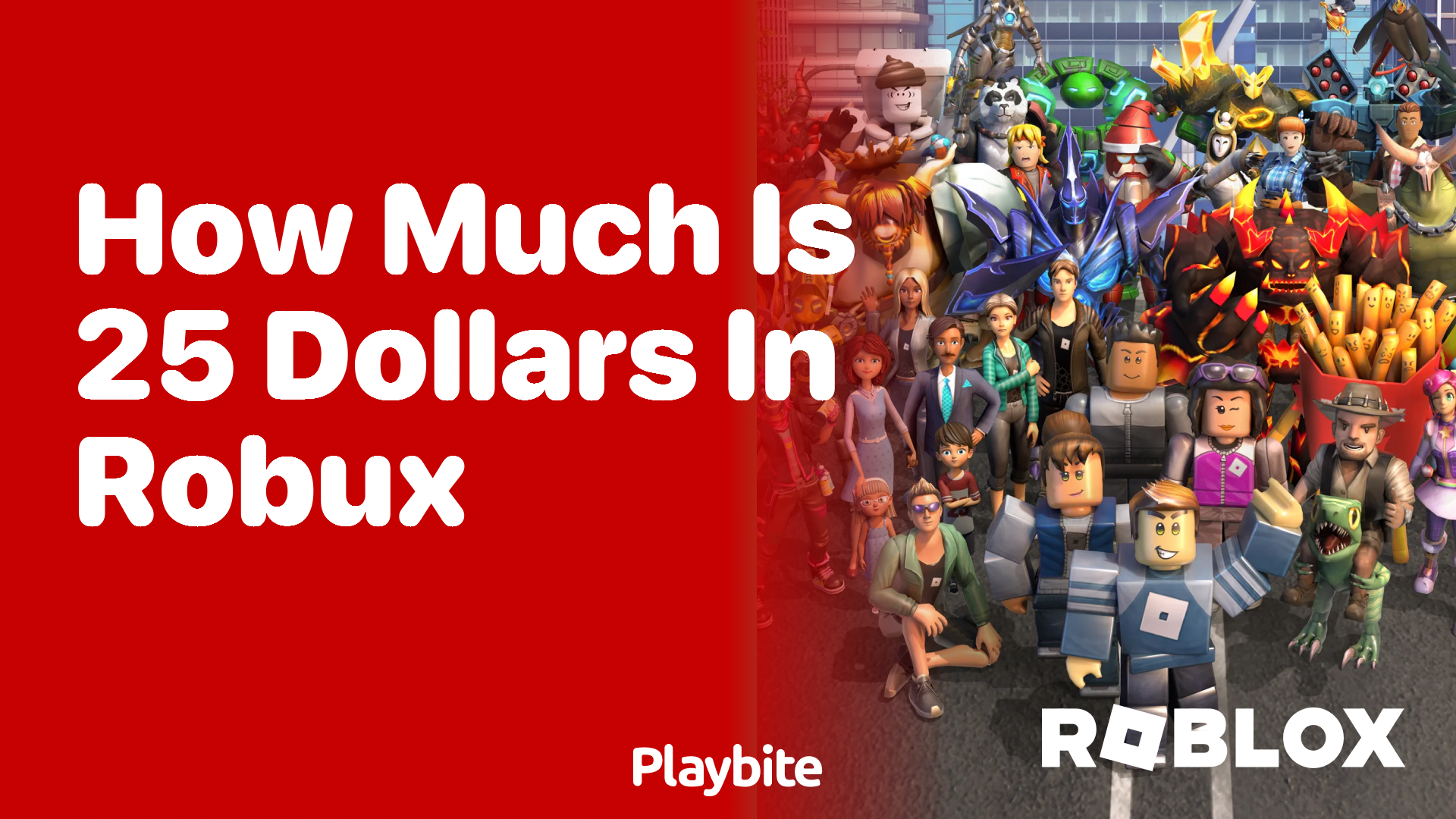 How much is 25 dollars in Robux?