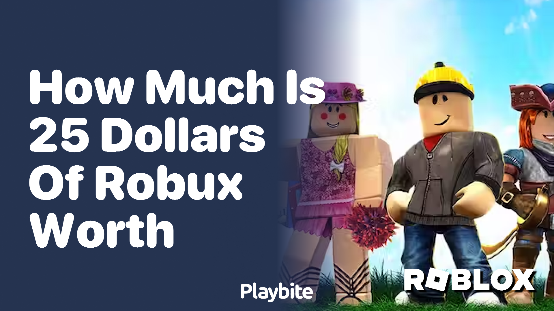 How Much is 25 Dollars of Robux Worth?