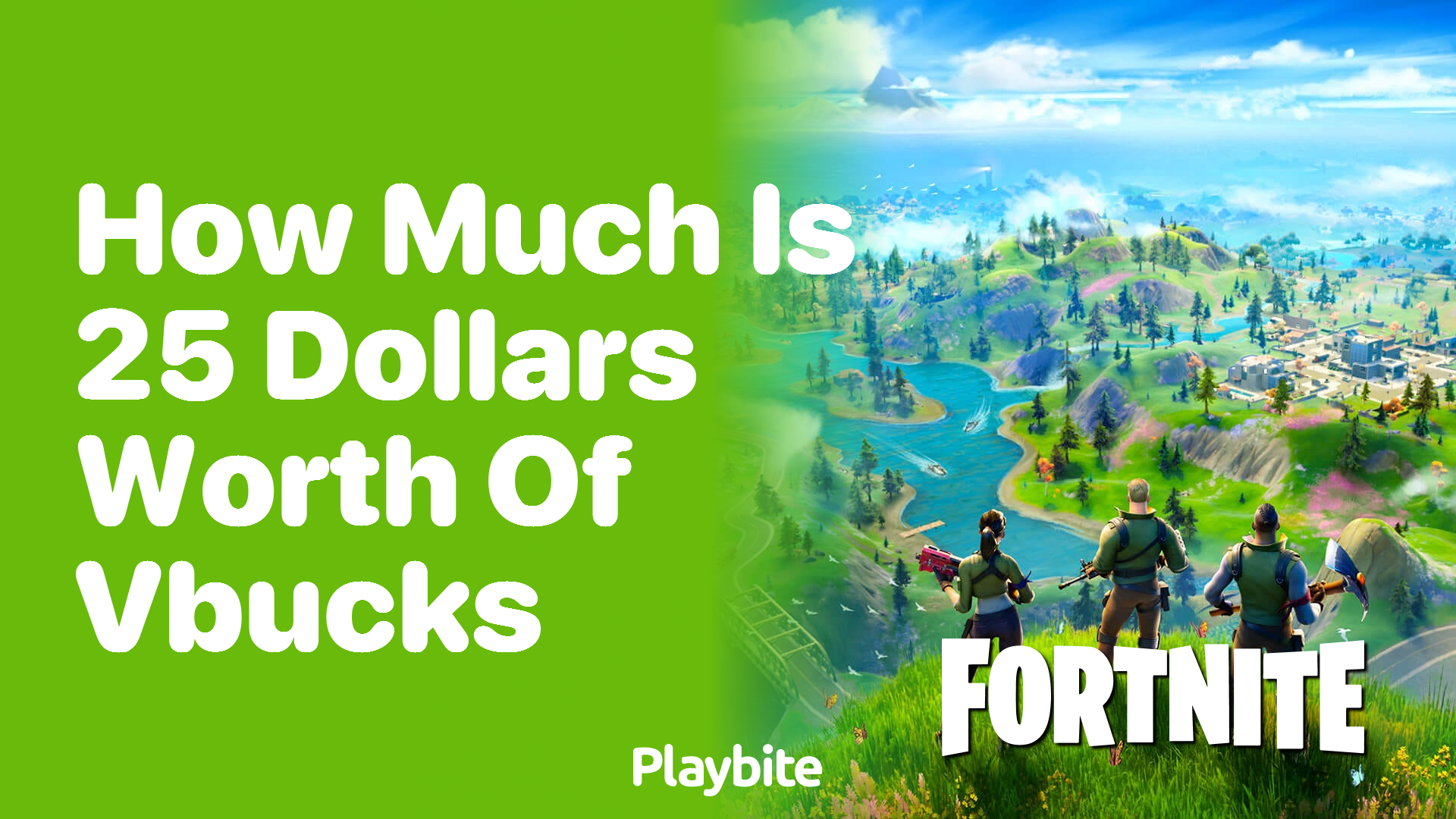 How Much is $25 Worth of V-Bucks in Fortnite?