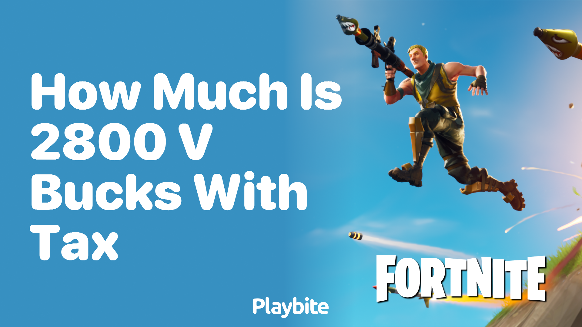 How Much is 2800 V-Bucks With Tax?