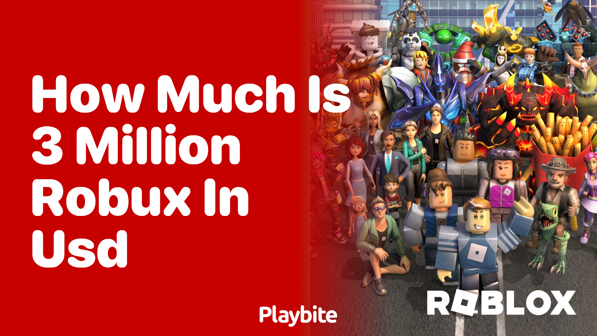 How Much Is 3 Million Robux in USD?