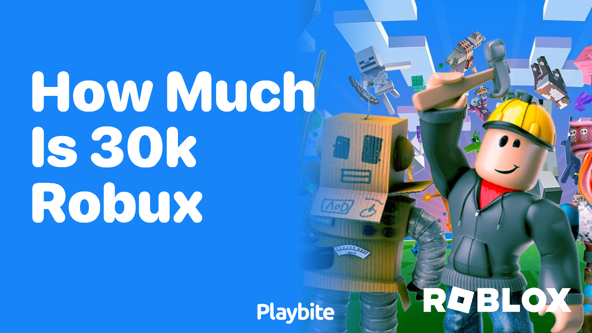 How Much Is 30K Robux Worth?