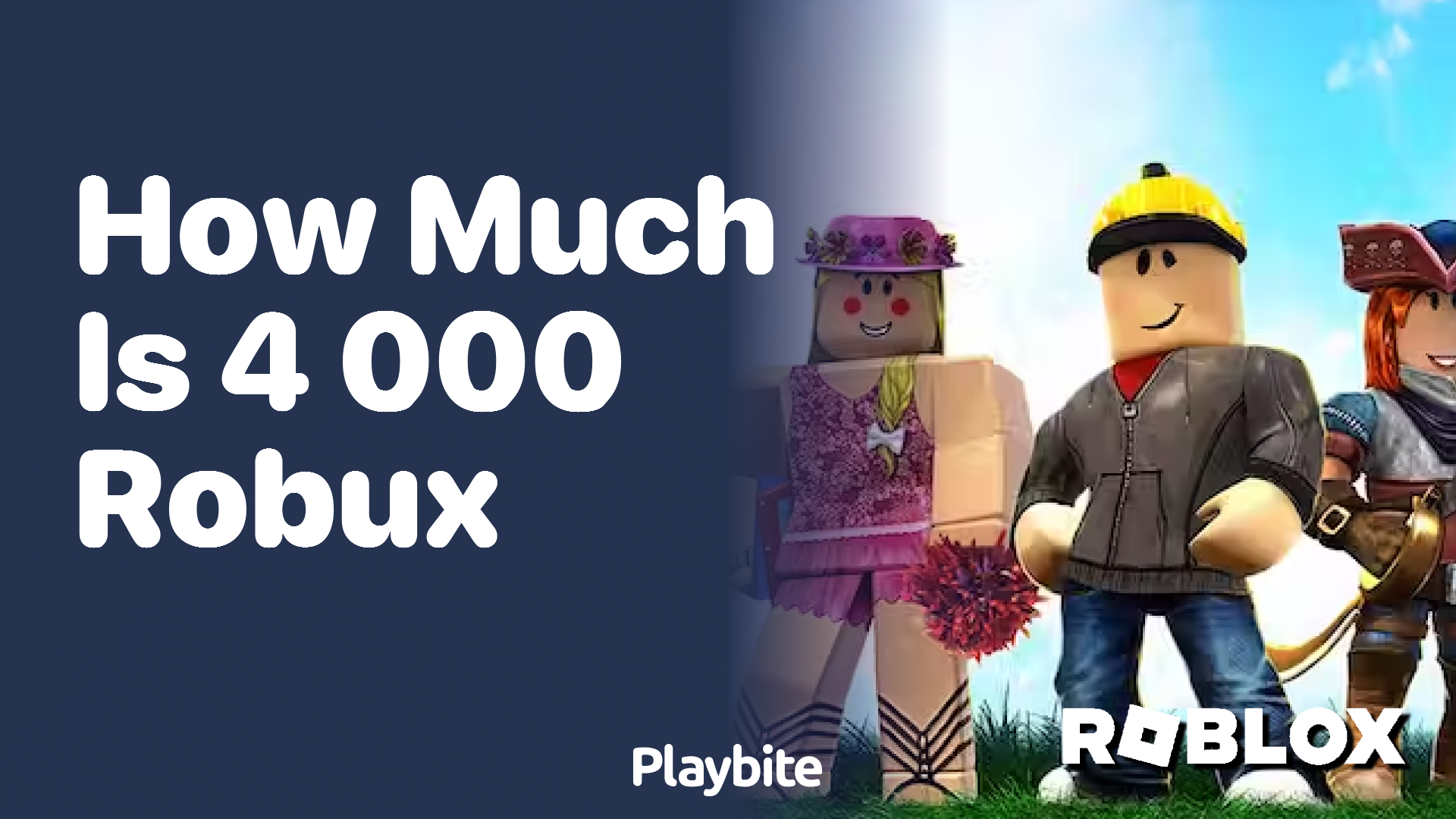 How Much Does 4,000 Robux Cost?