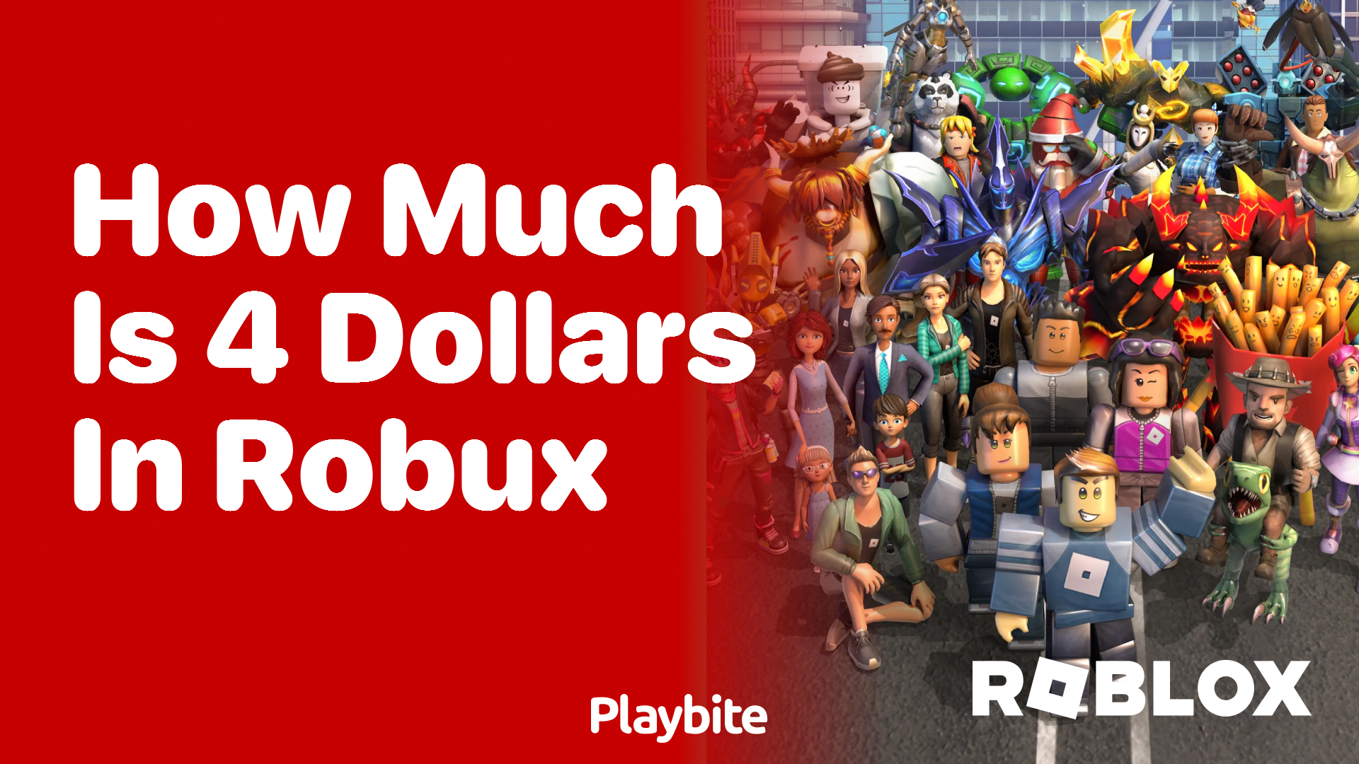How Much is 4 Dollars in Robux?