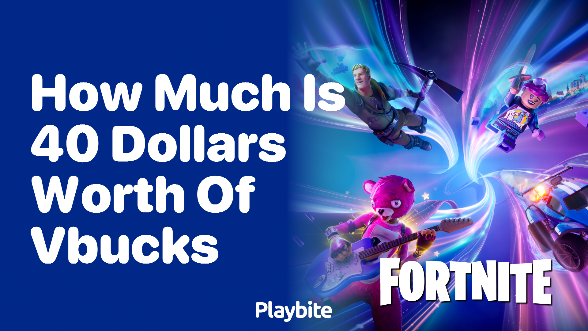 How Much V-Bucks Can You Get for 40 Dollars?