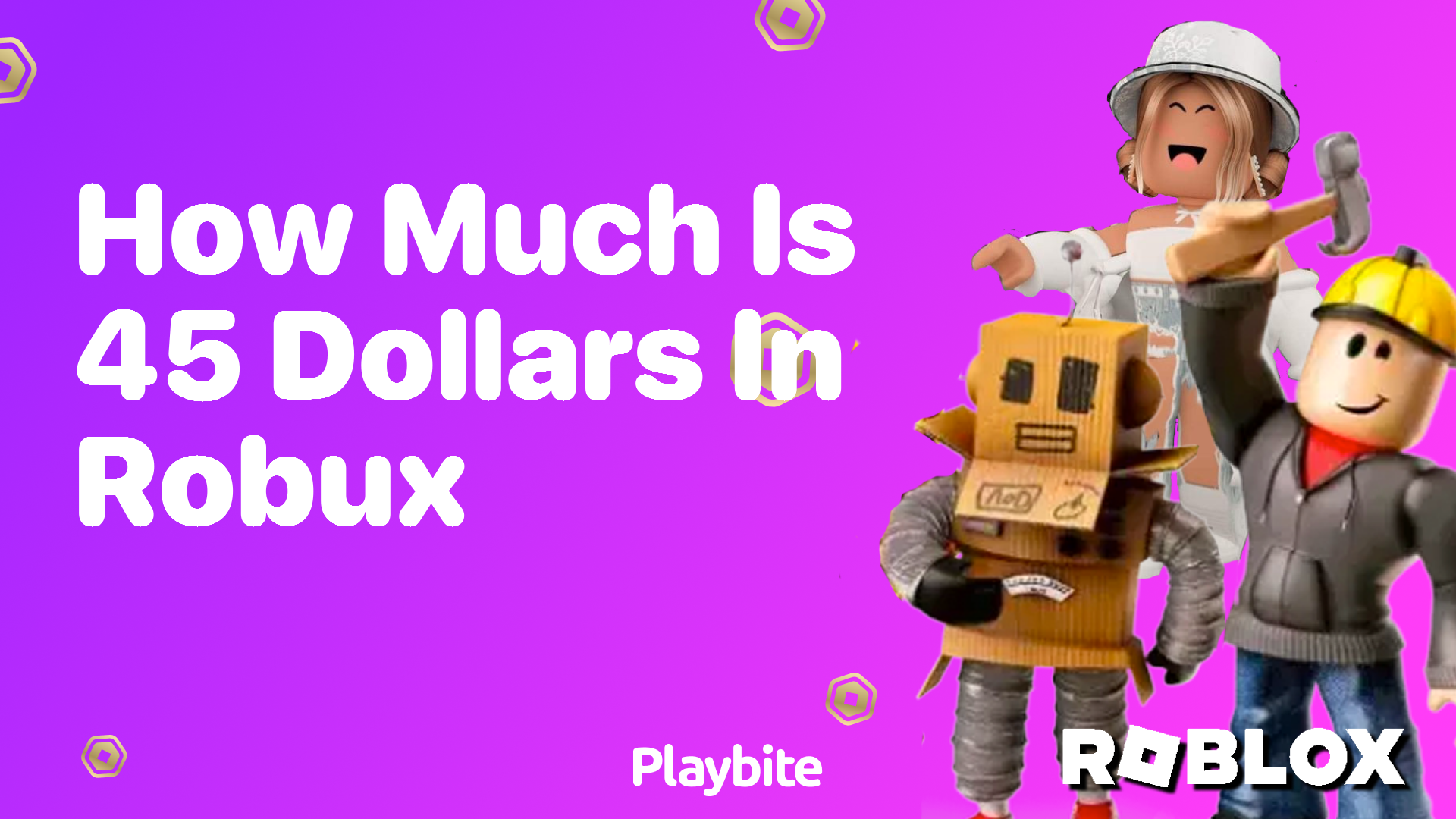 How Much Is 45 Dollars in Robux?