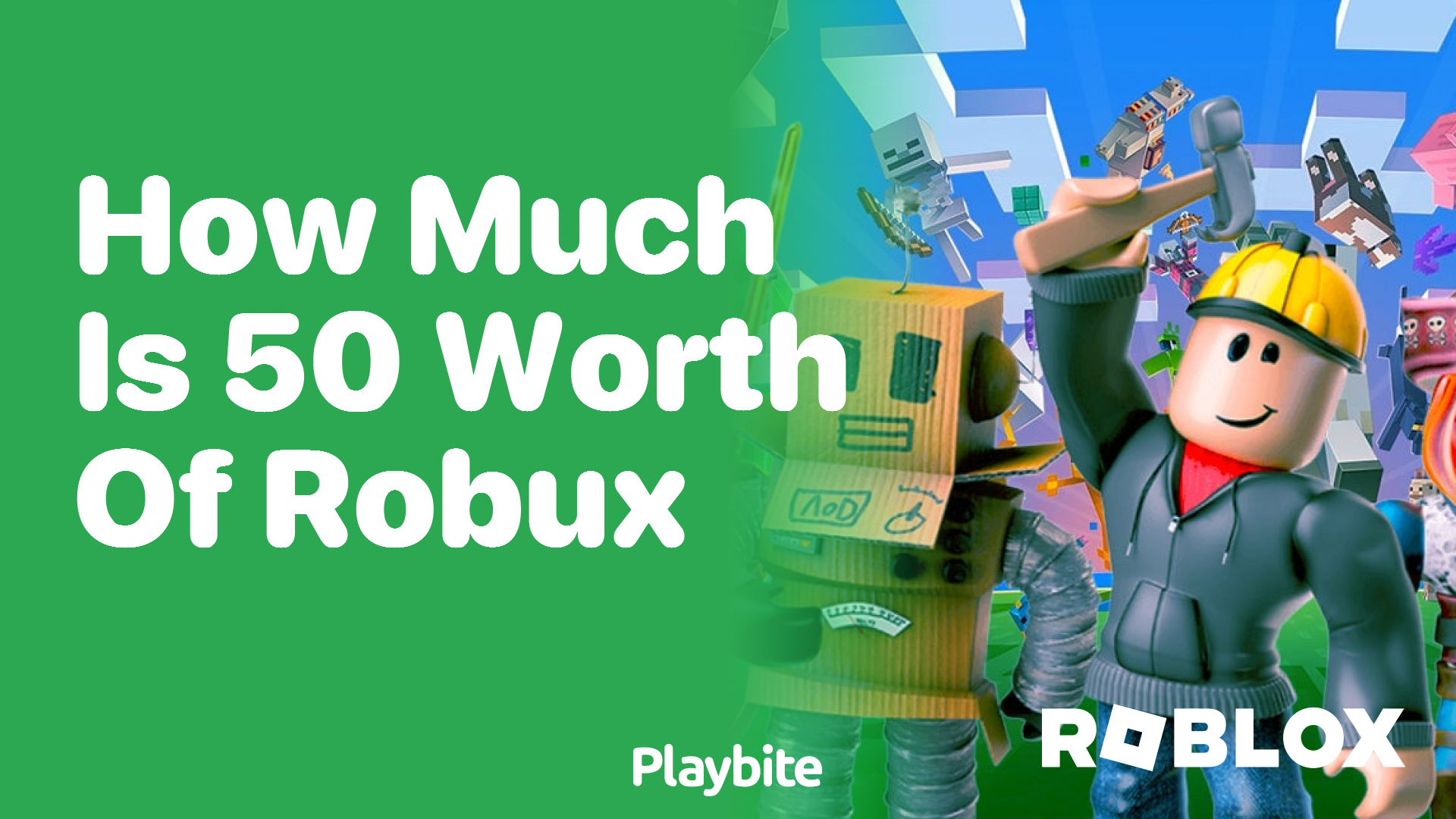 How Much Is $50 Worth of Robux?
