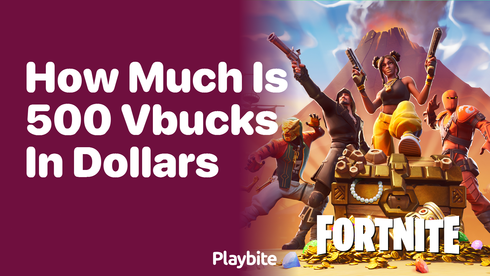 How Much Is 500 Vbucks in Dollars?