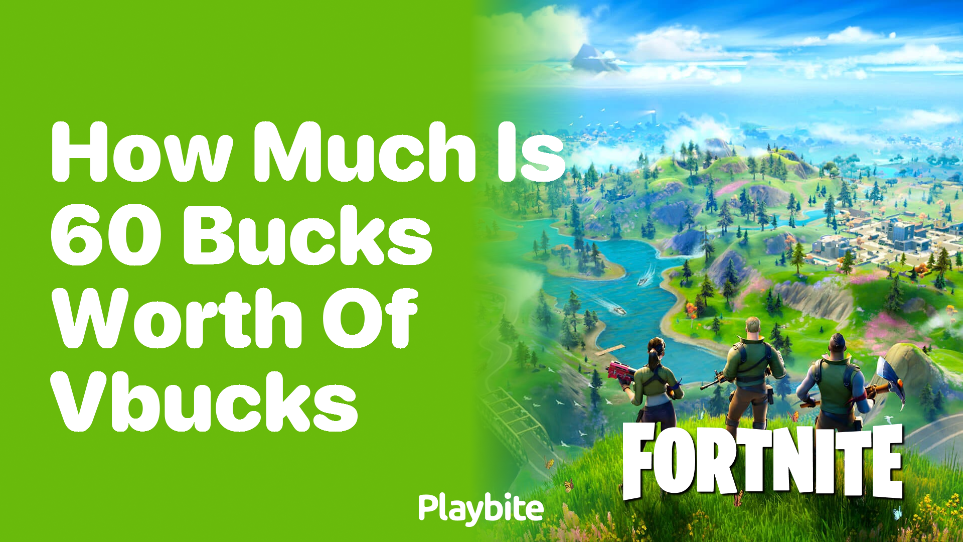How Much is 60 Bucks Worth of V-Bucks in Fortnite?