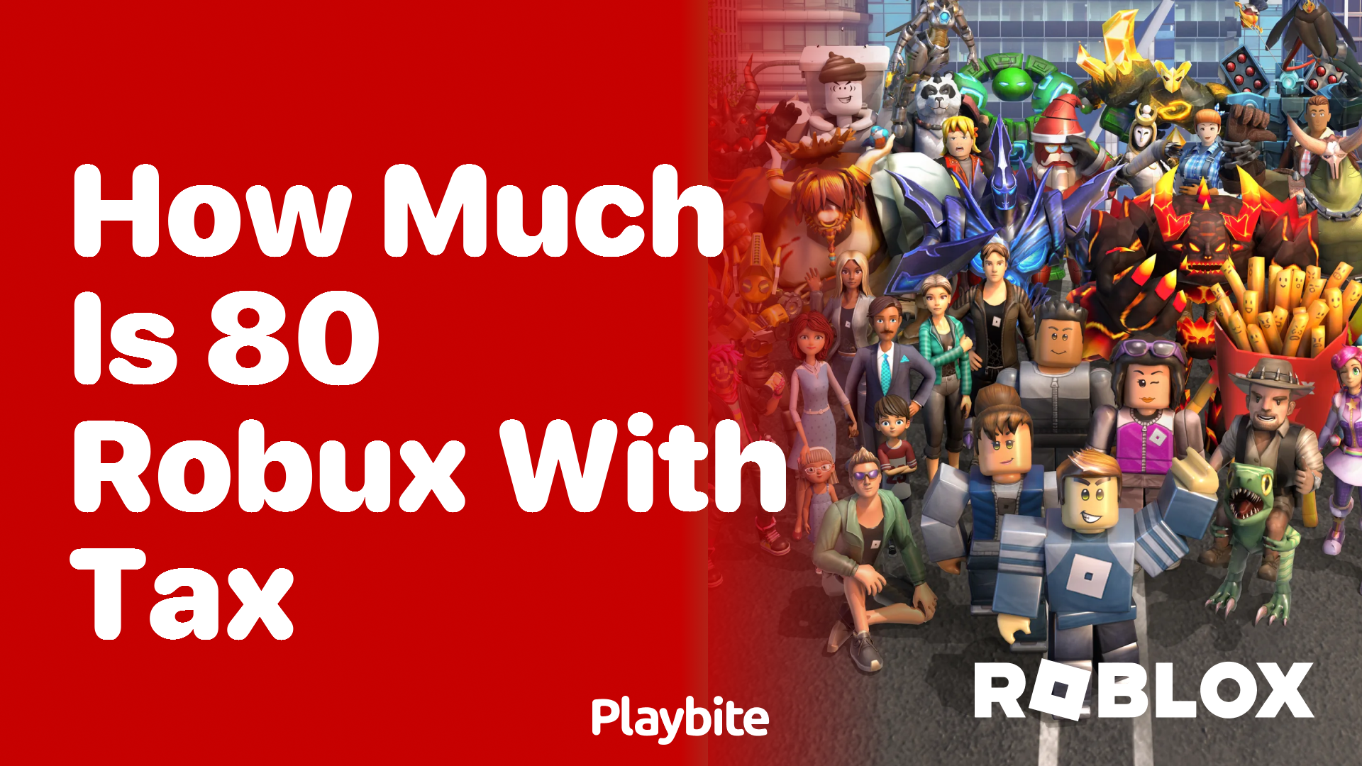 How Much Does 80 Robux Cost with Tax?