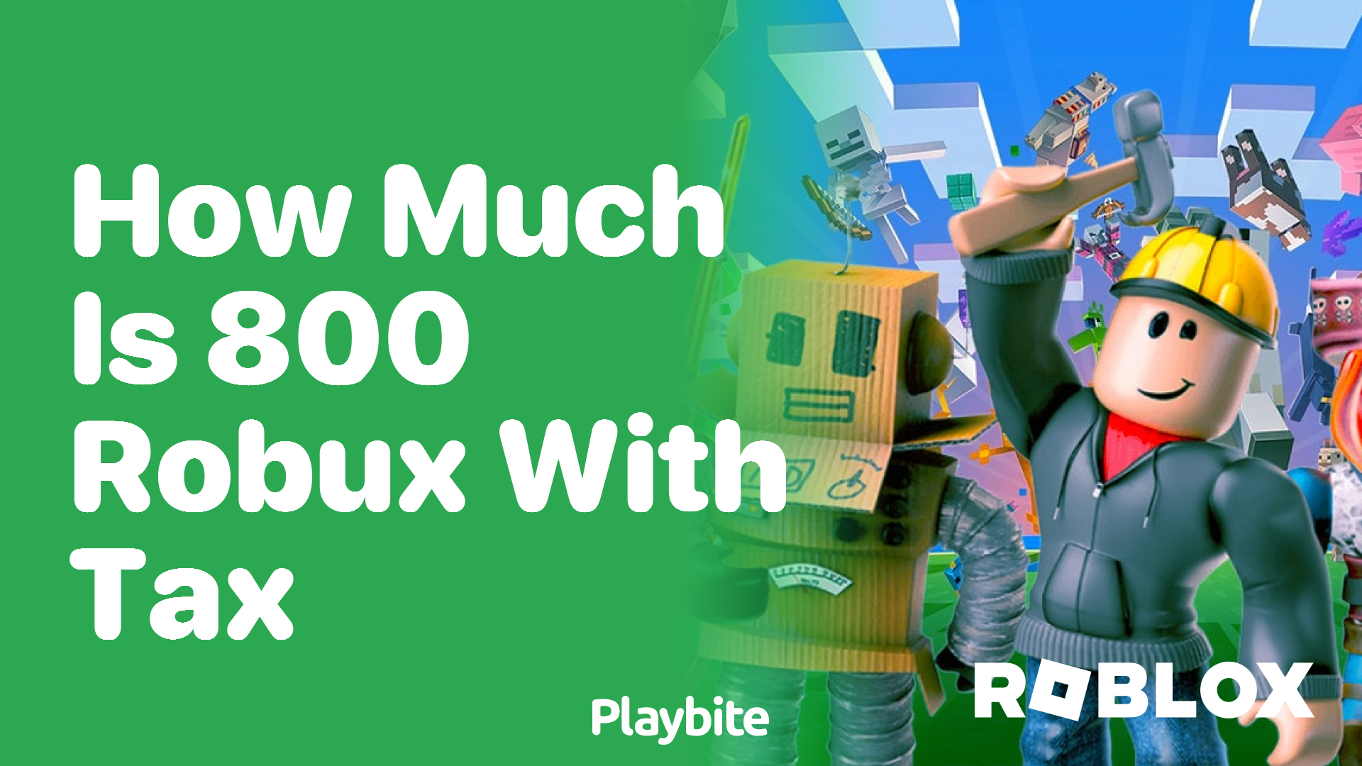 How Much is 800 Robux With Tax?