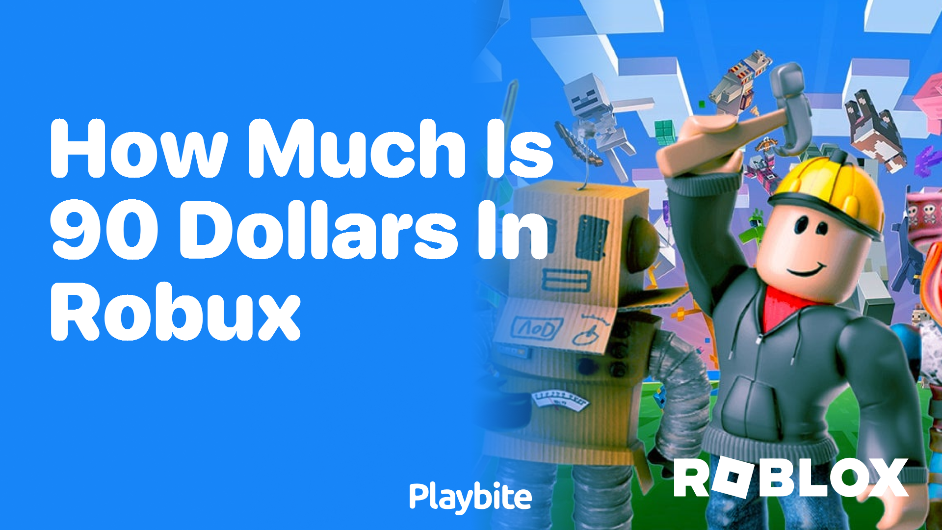 How Much Is 90 Dollars in Robux?
