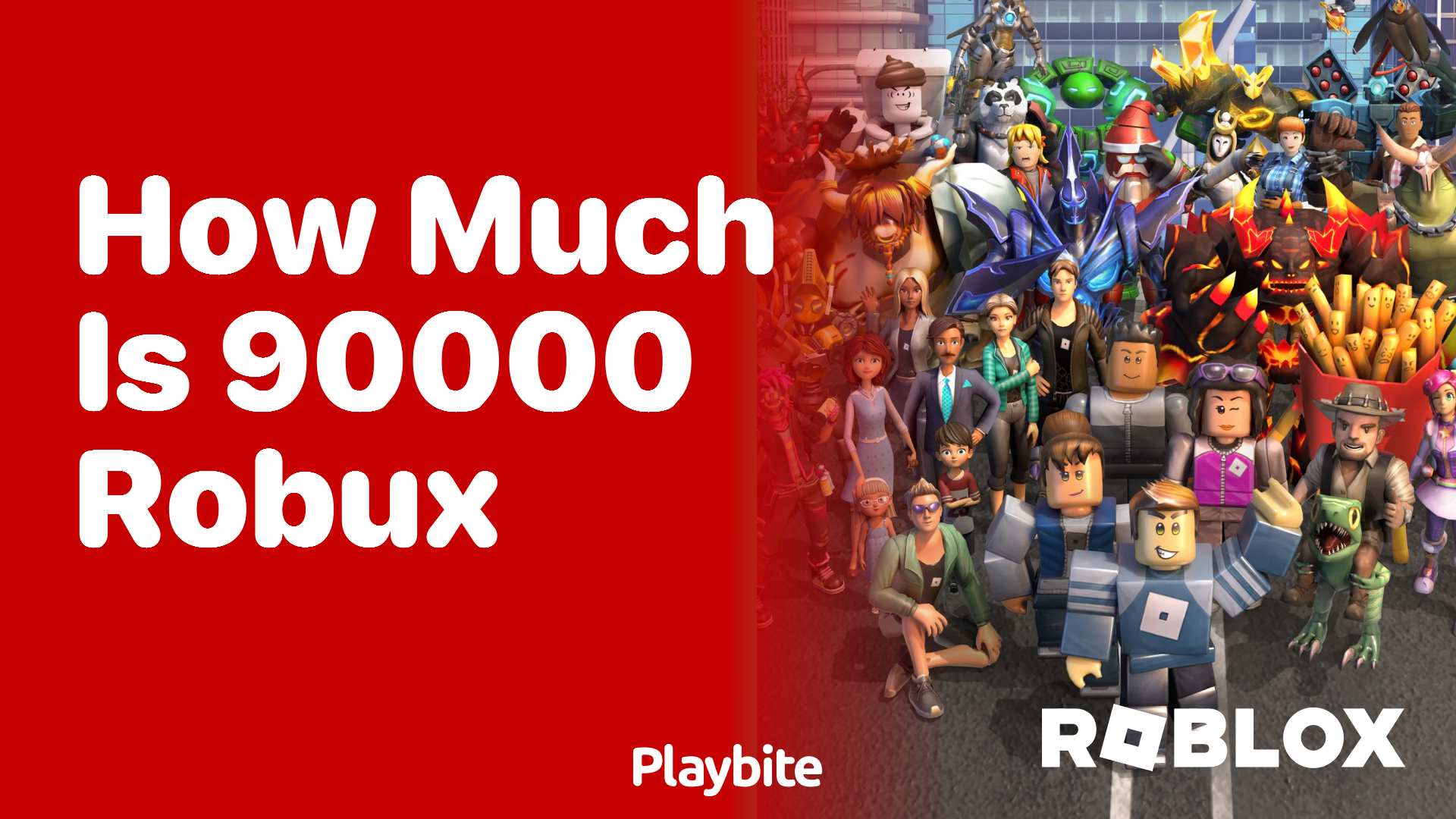 How Much Is 90,000 Robux Worth?
