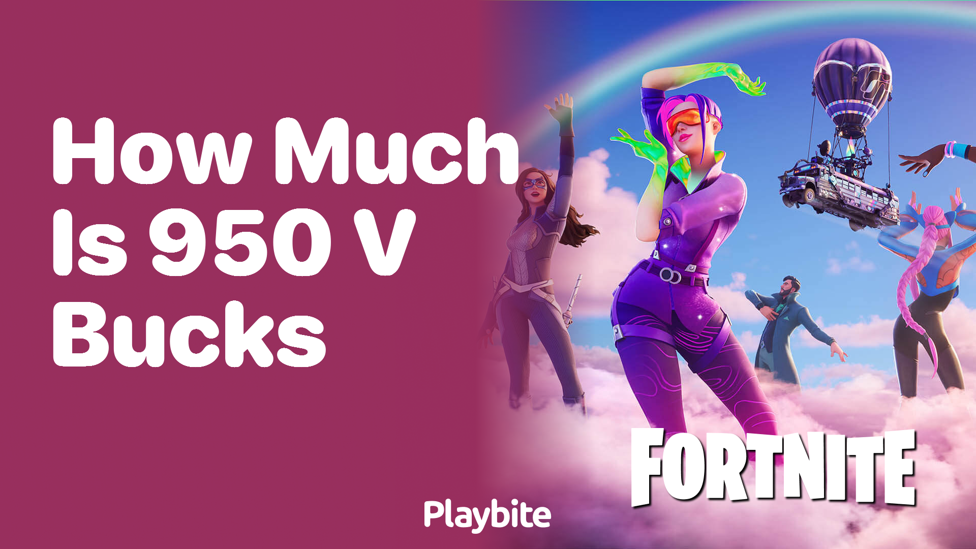 How Much is 950 V-Bucks in Fortnite?