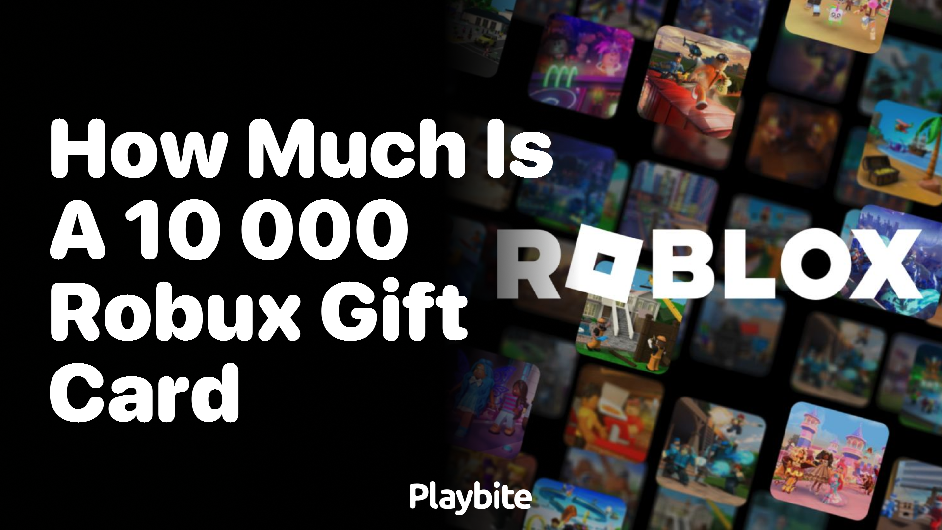 How Much Does a 10,000 Robux Gift Card Cost?