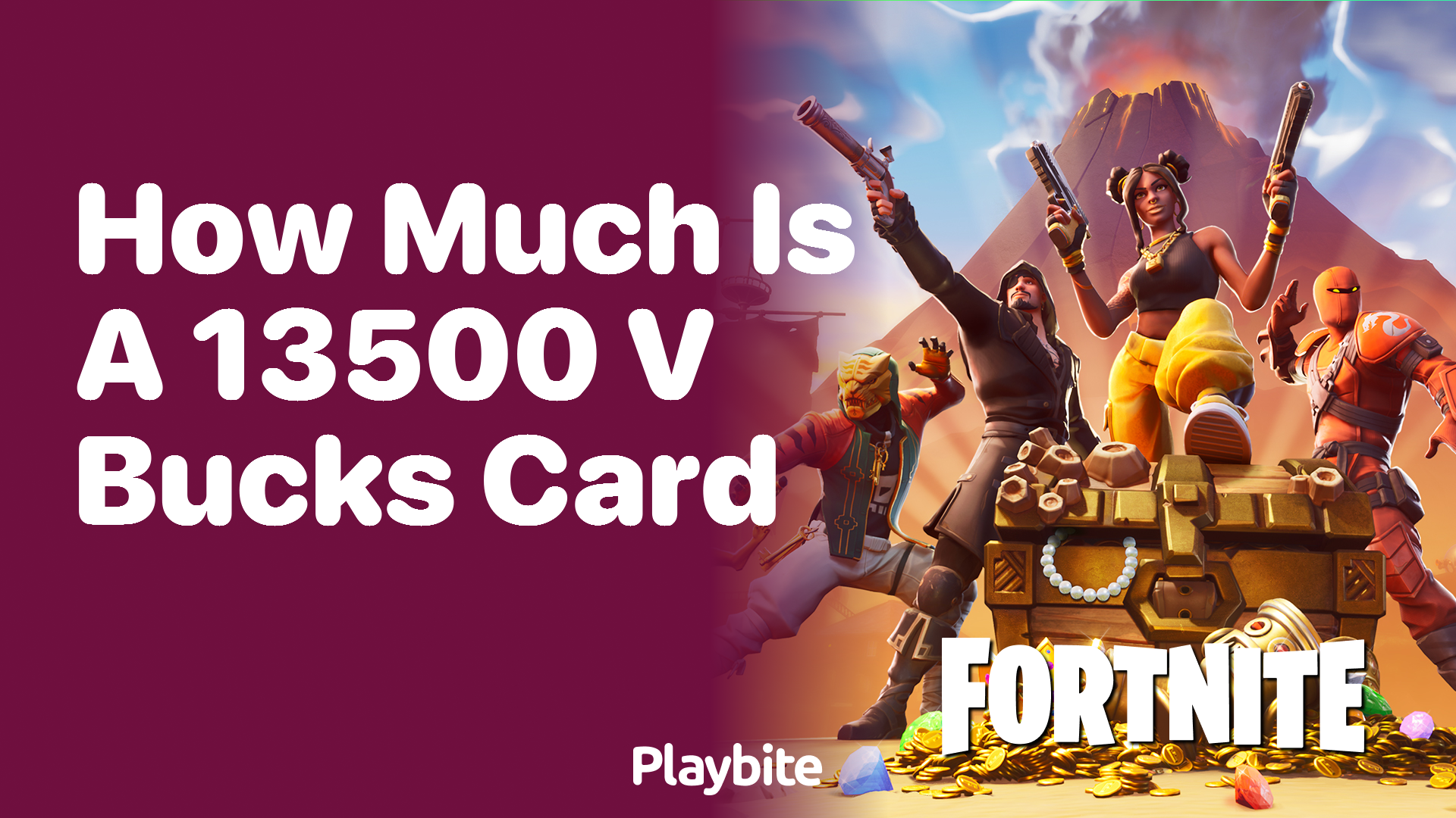 How Much Is a 13500 V-Bucks Card?