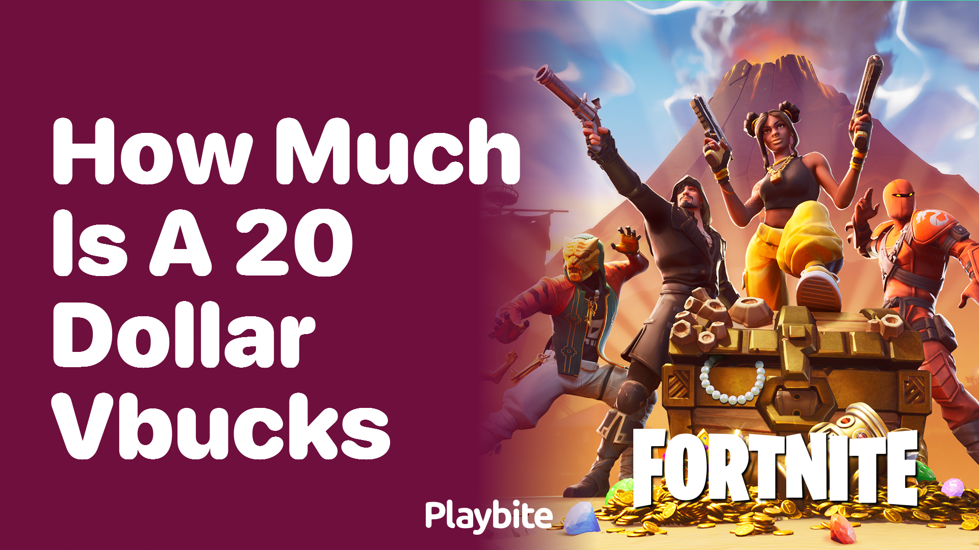 How Much V-Bucks Can You Get with $20?