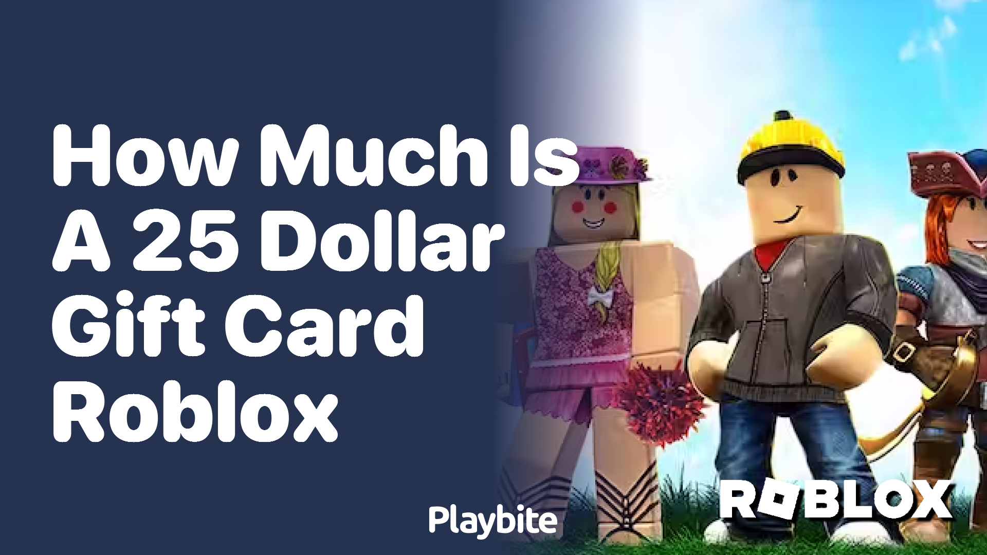 How Much Is a $25 Roblox Gift Card?